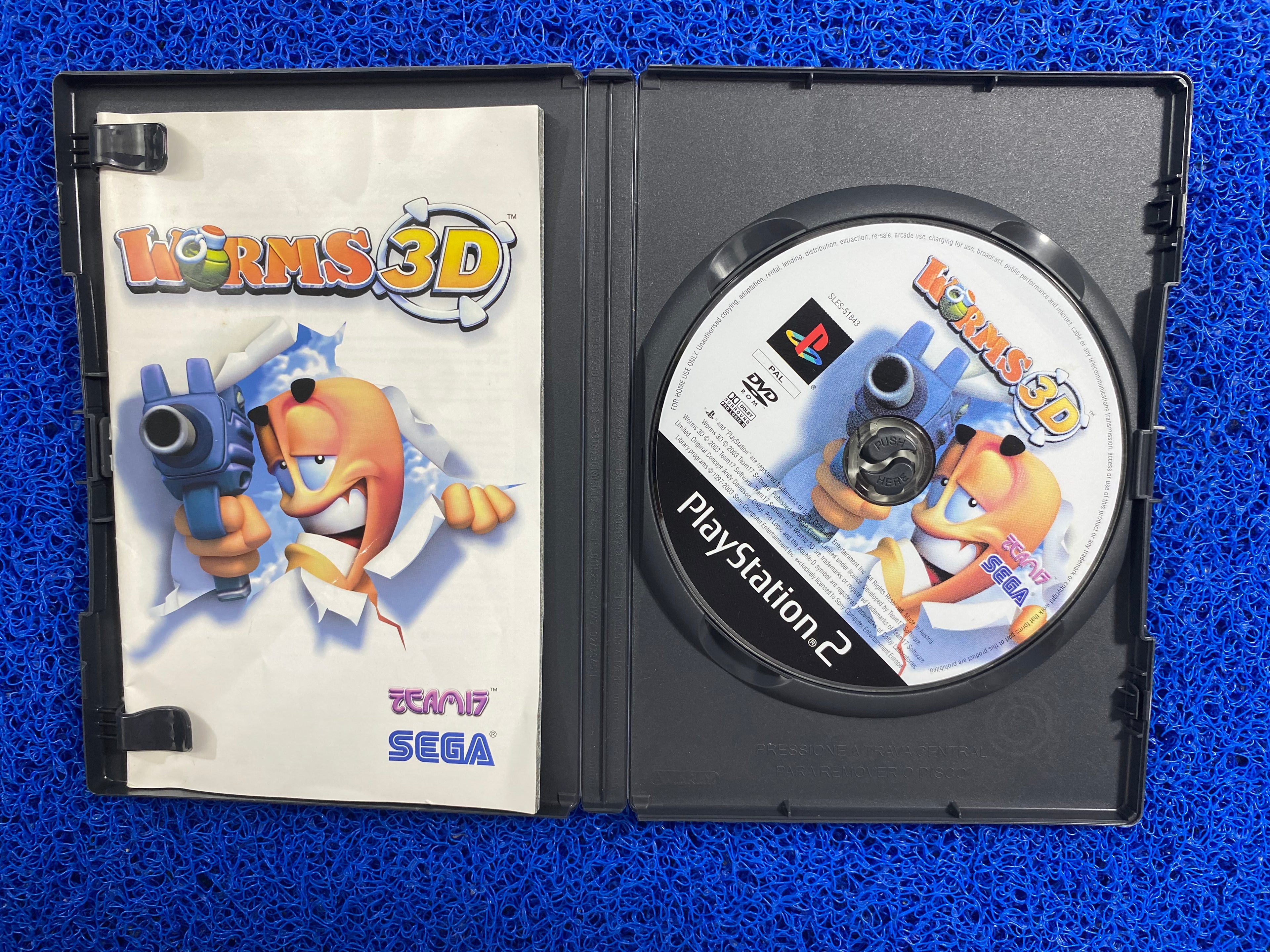 PS2# Worms 3d (E)