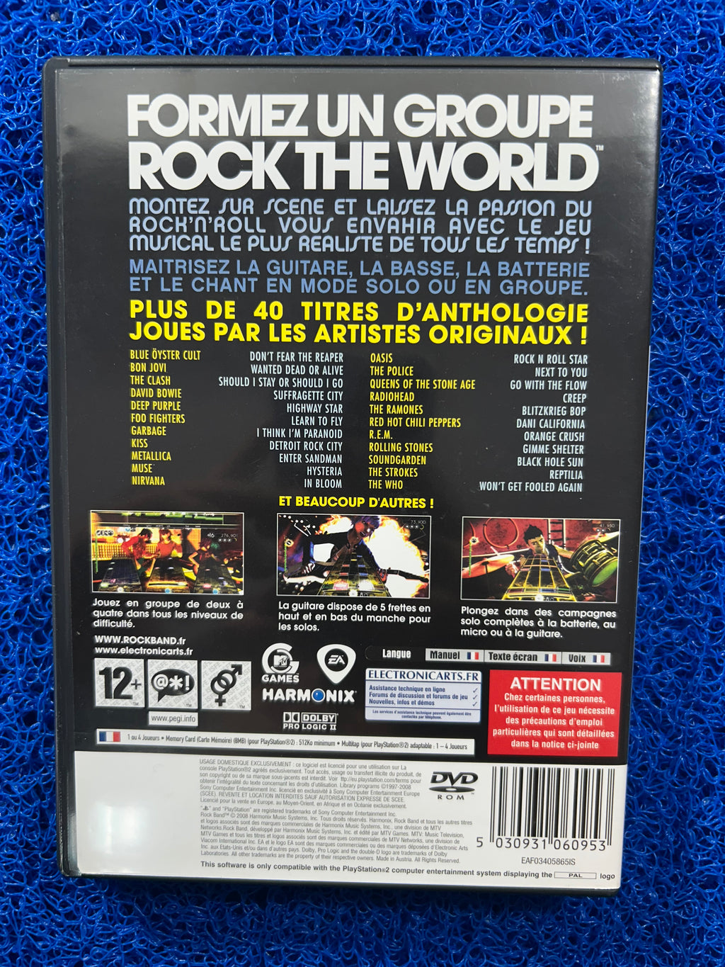 PS2 Rockband (E)