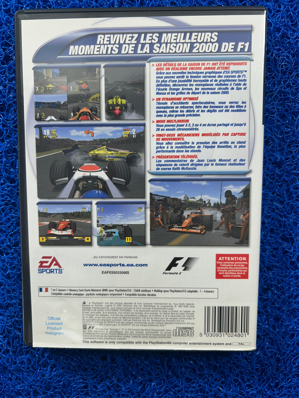 PS2 F1 Championship season 2000 (E)