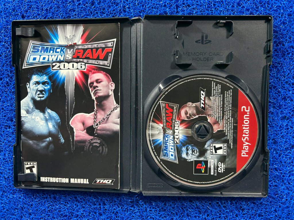 PS2 Smackdown vs. raw 2006 (A)
