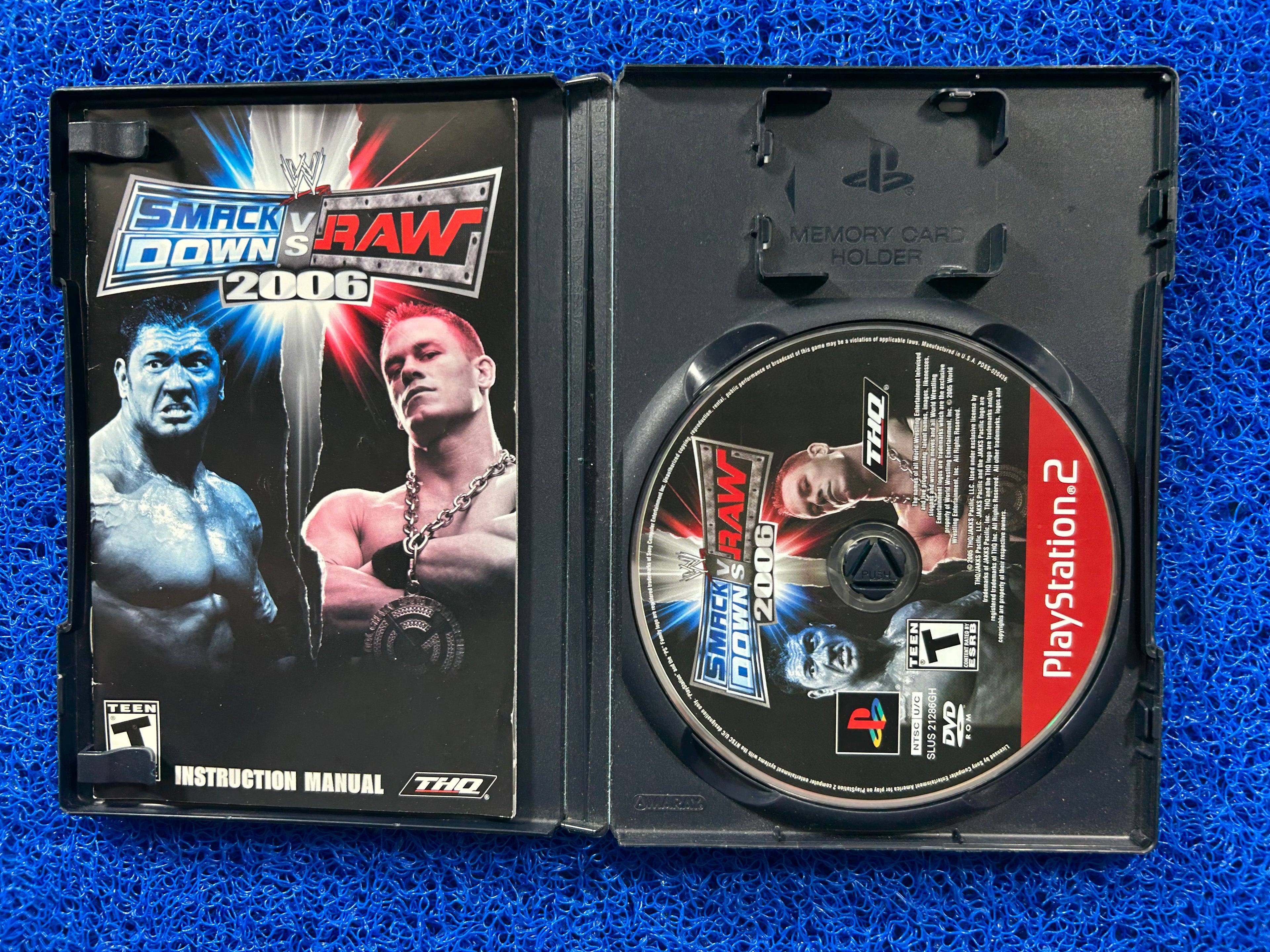 PS2 Smackdown vs. raw 2006 (A)