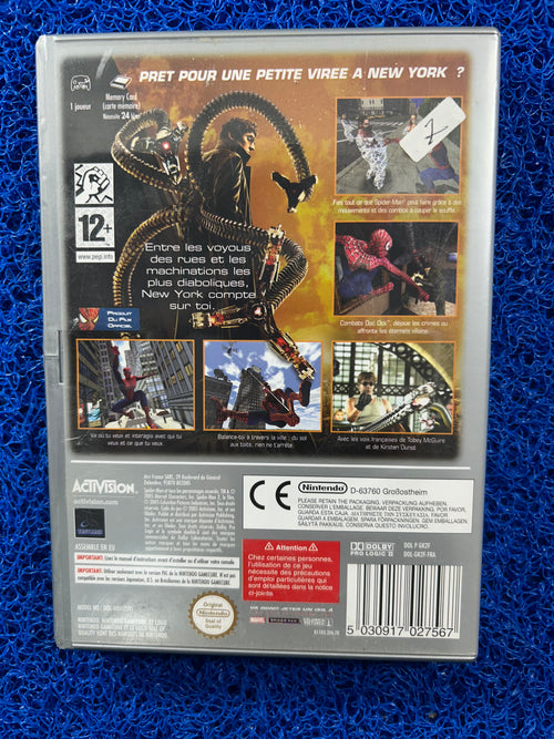 GAMECUBE Spider man 2 (E)
