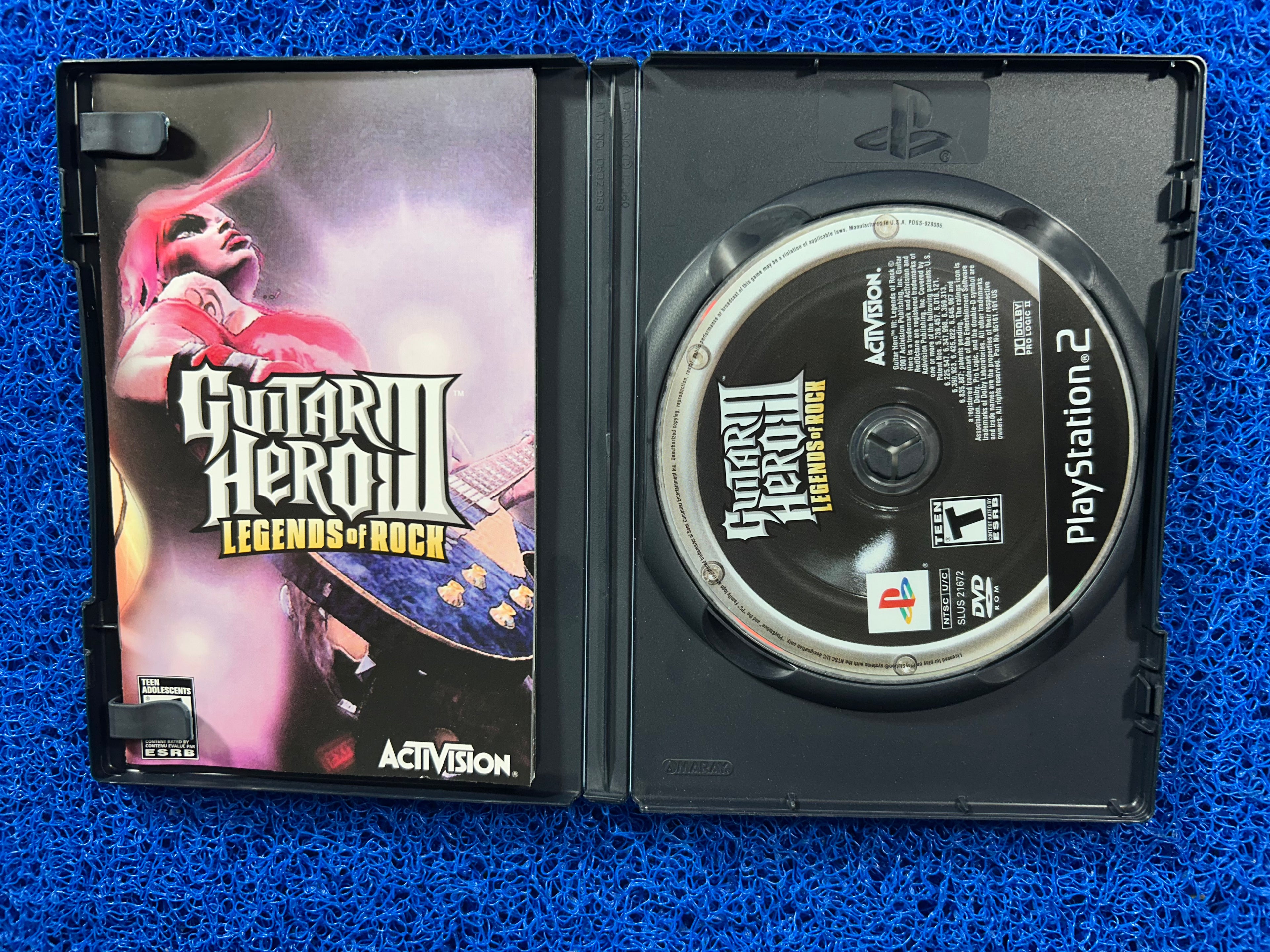 PS2 Guitar hero III legends of rock (A)