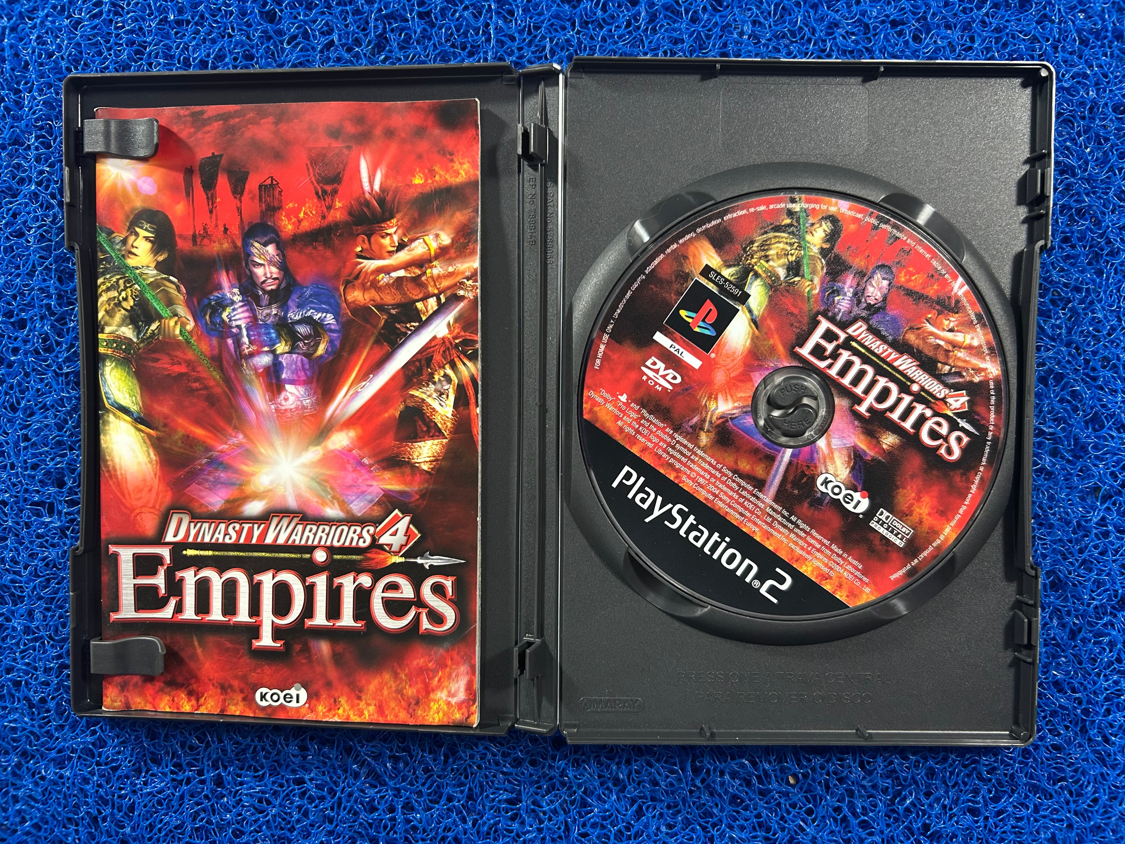 PS2 Dynasty warriors 4 empires (E)