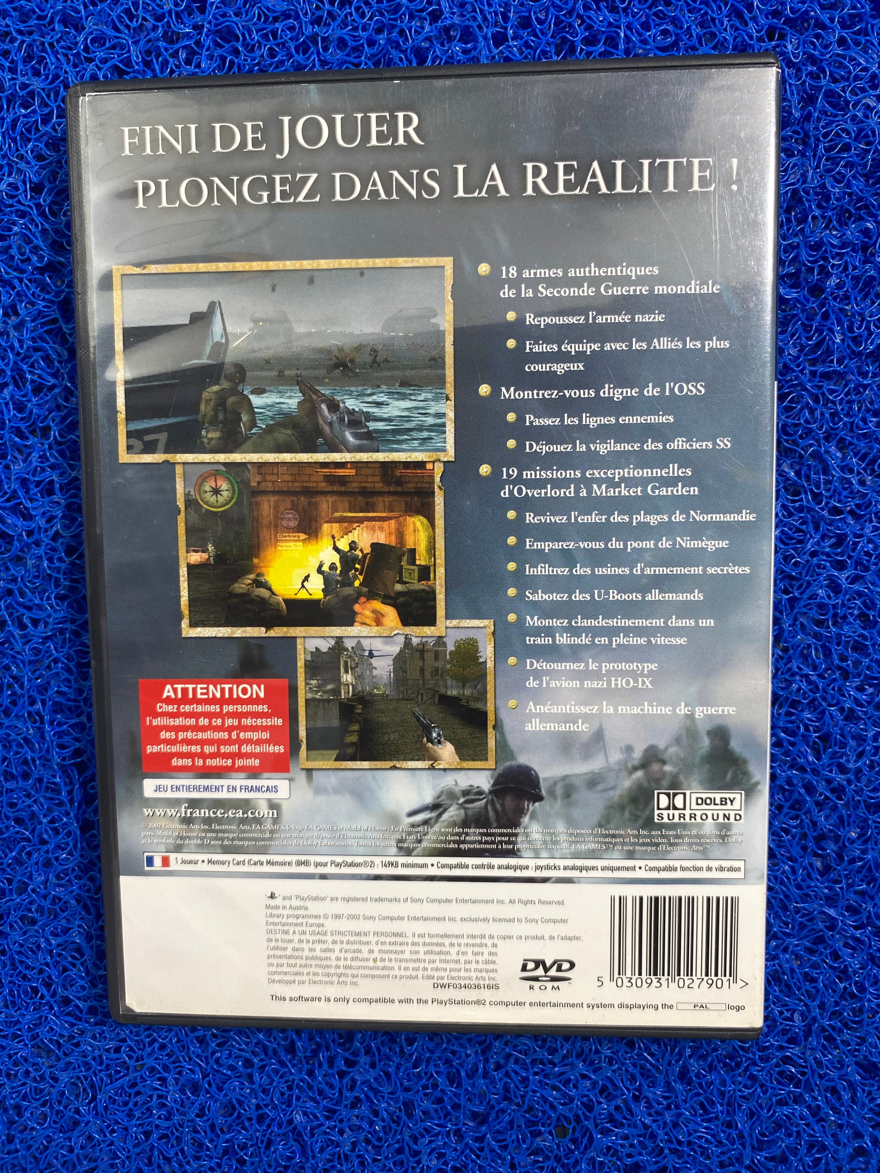 PS2# Medal of honor frontline (E)