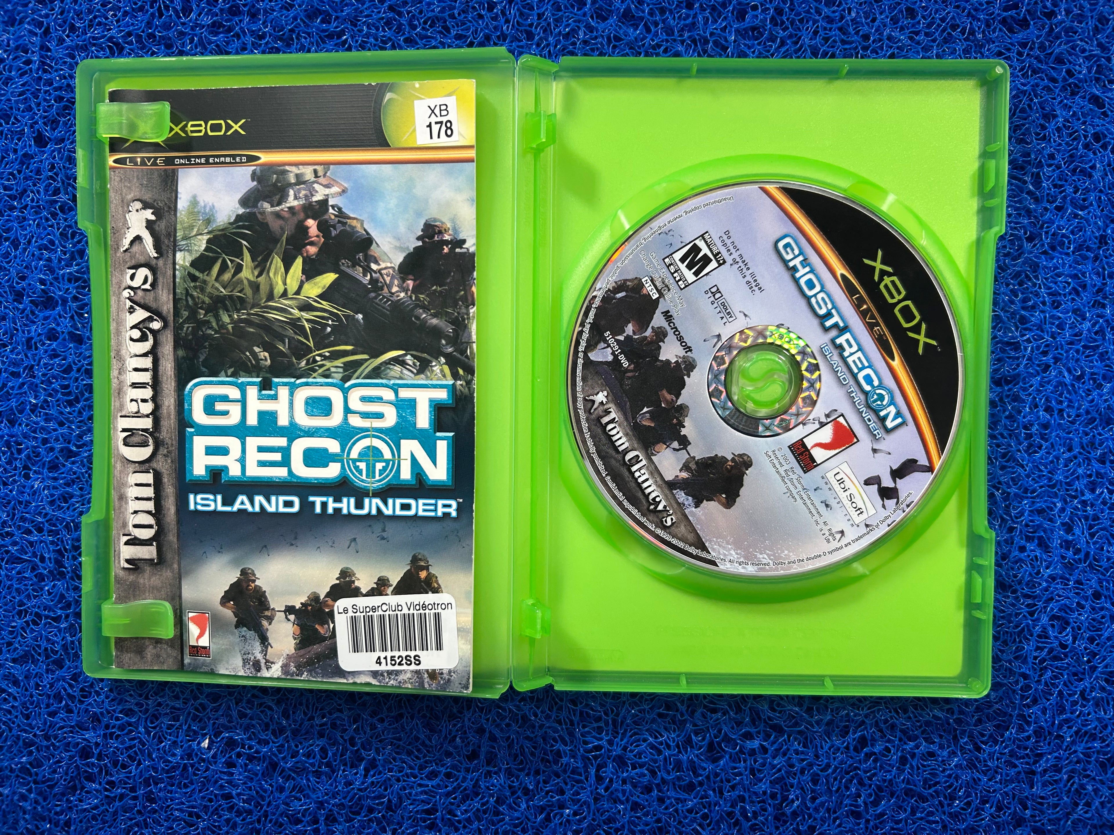XBOX Ghost recon island thunder (A)