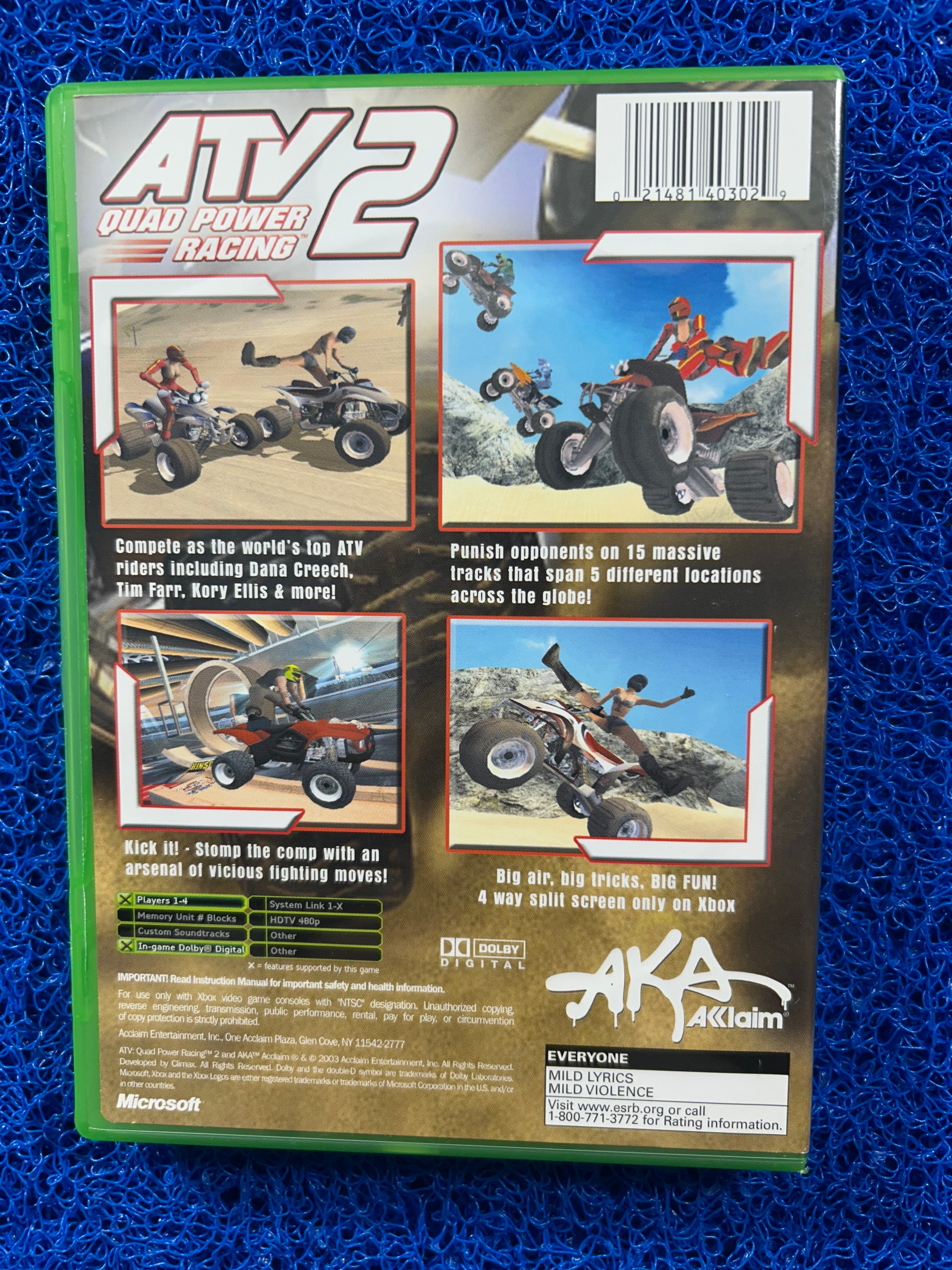 XBOX ATV Quad Power Racing 2 (A)