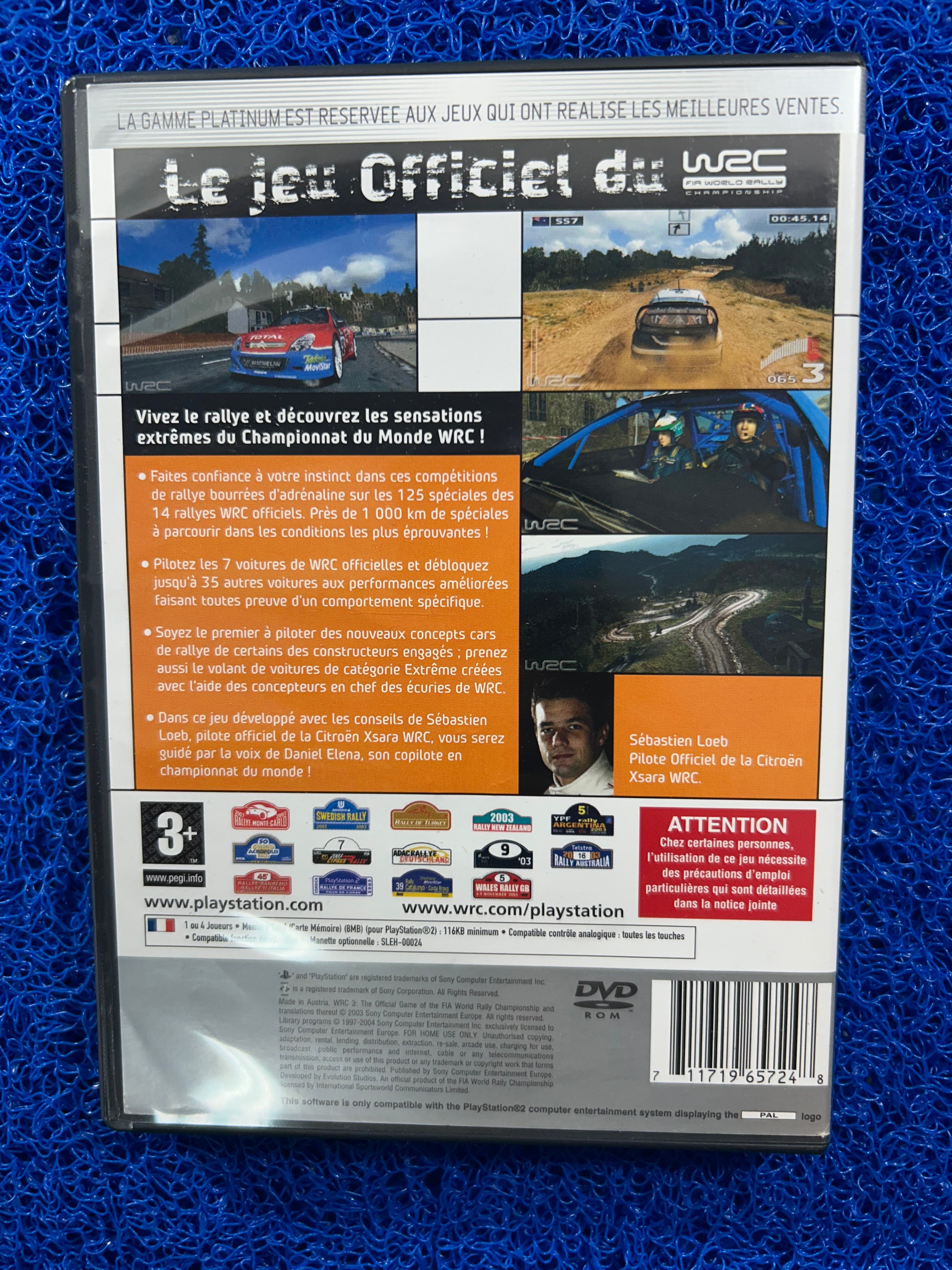 PS2 WRC 3 (E)