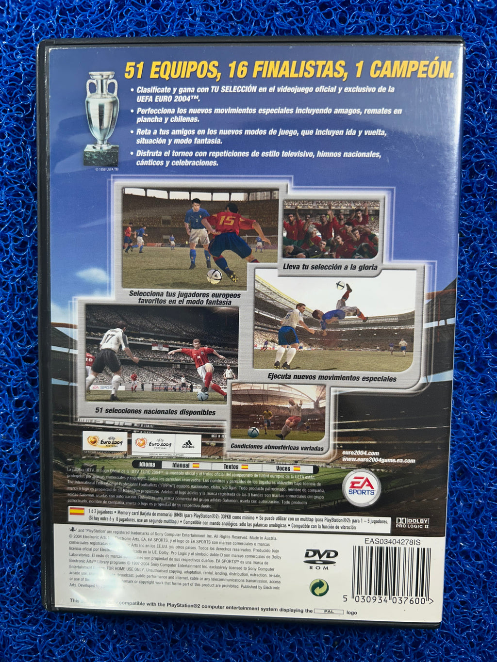 PS2 Uefa Euro 2004 (E)