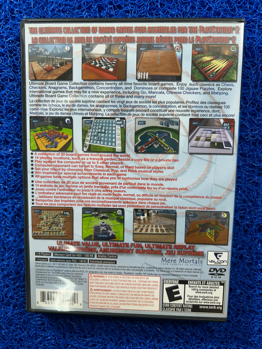PS2 Ultimate board game collection (A)