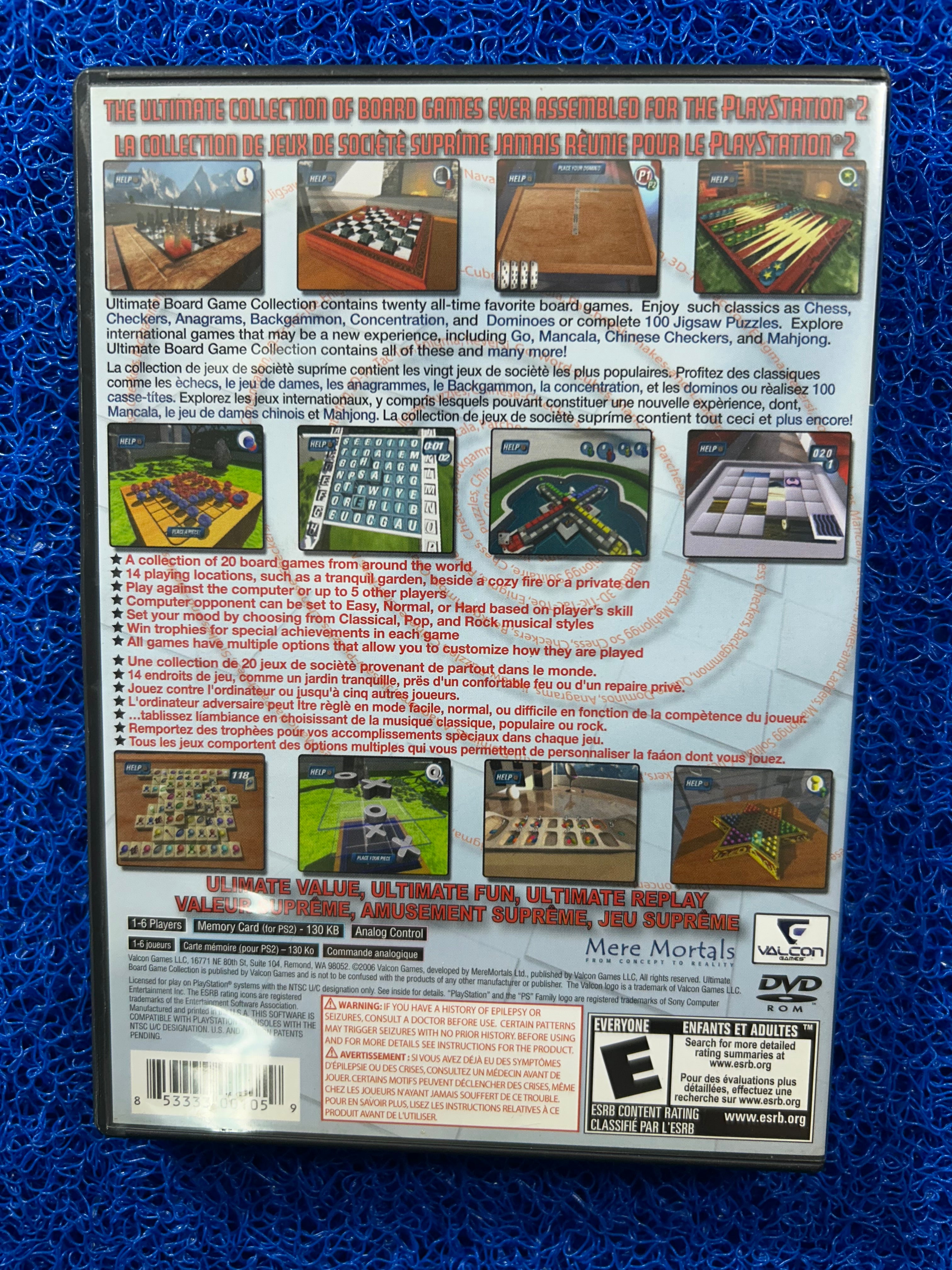PS2 Ultimate board game collection (A)