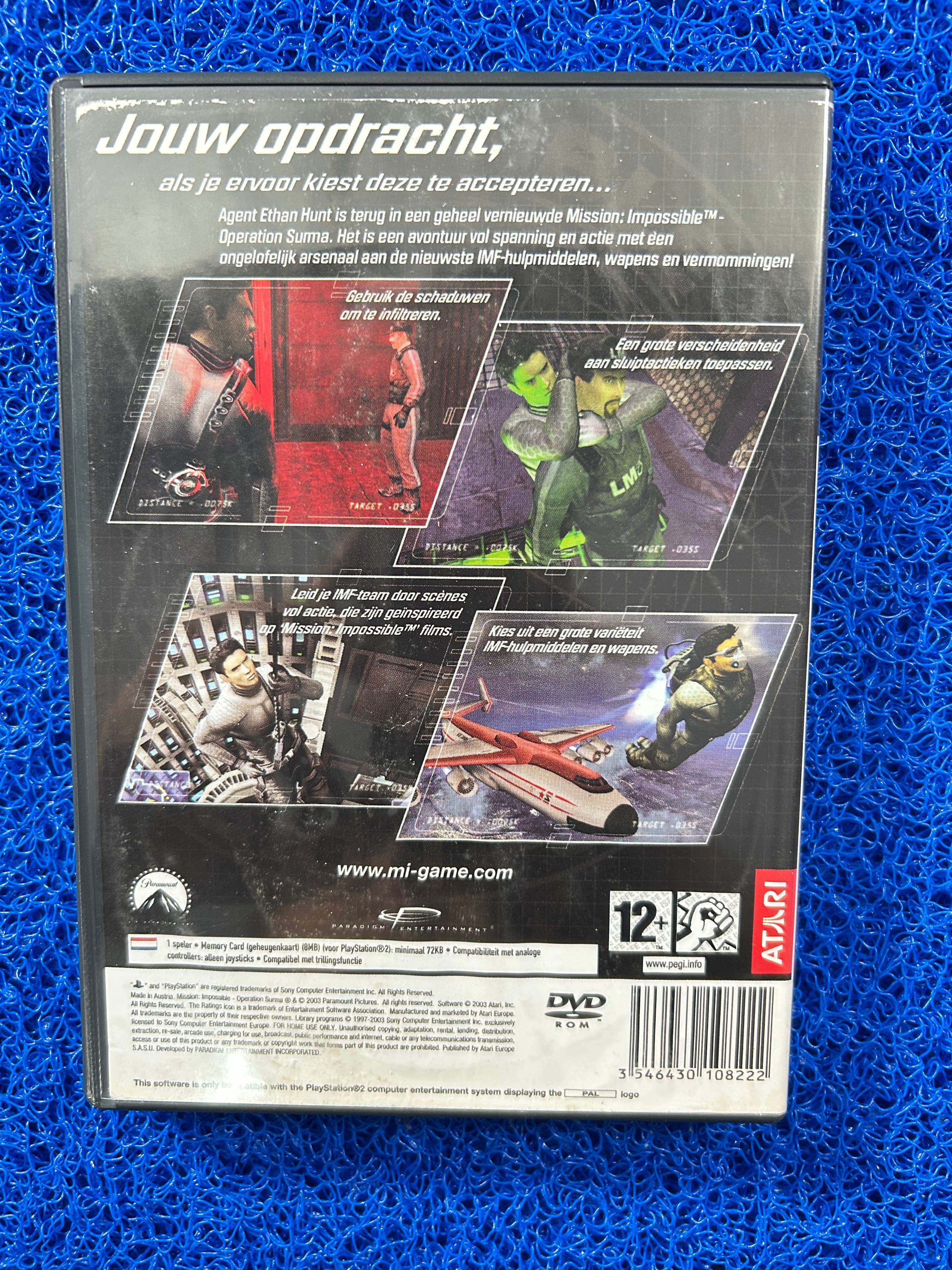 PS2 Mission impossible (E)