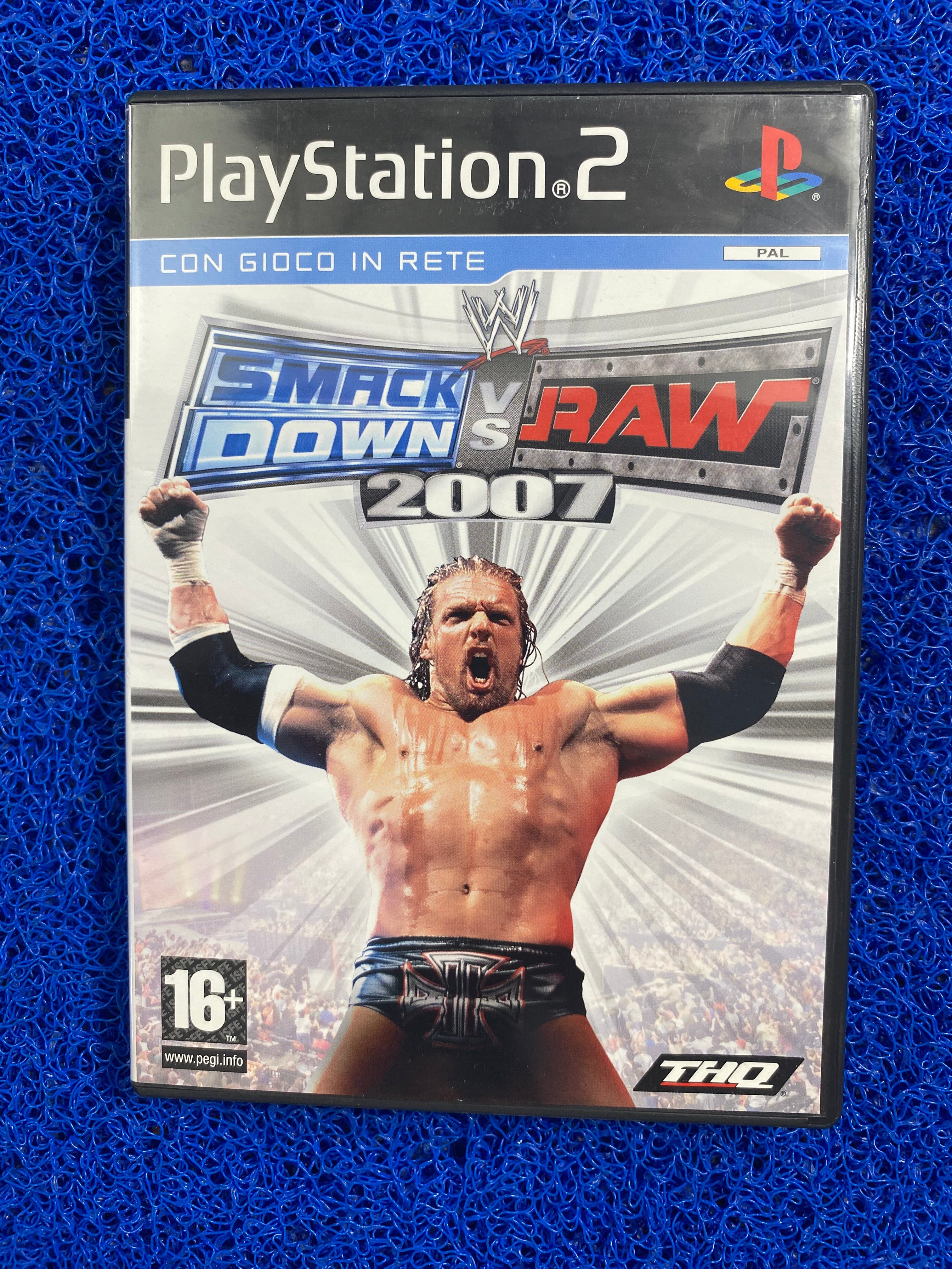 PS2# Smackdown vs. raw 2007 (E)