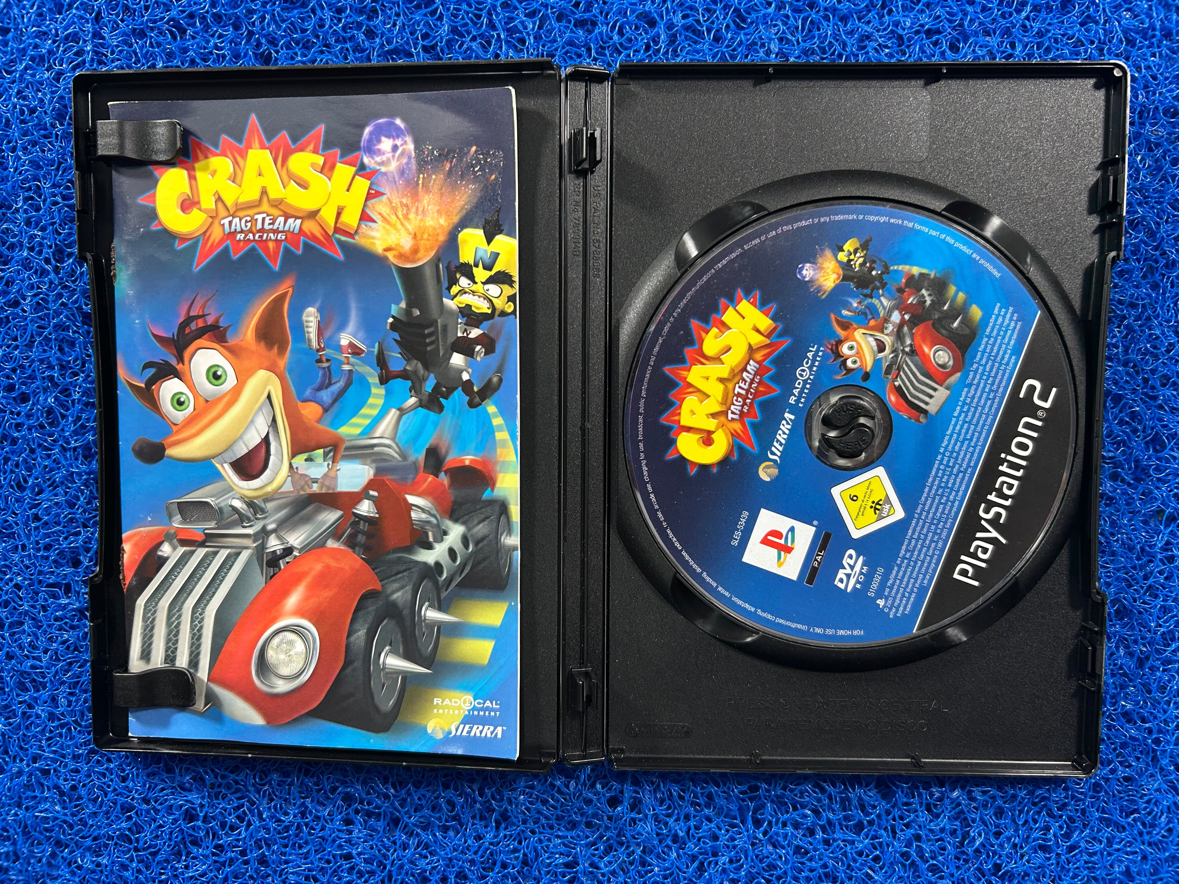 PS2 Crash team tag racing (E)