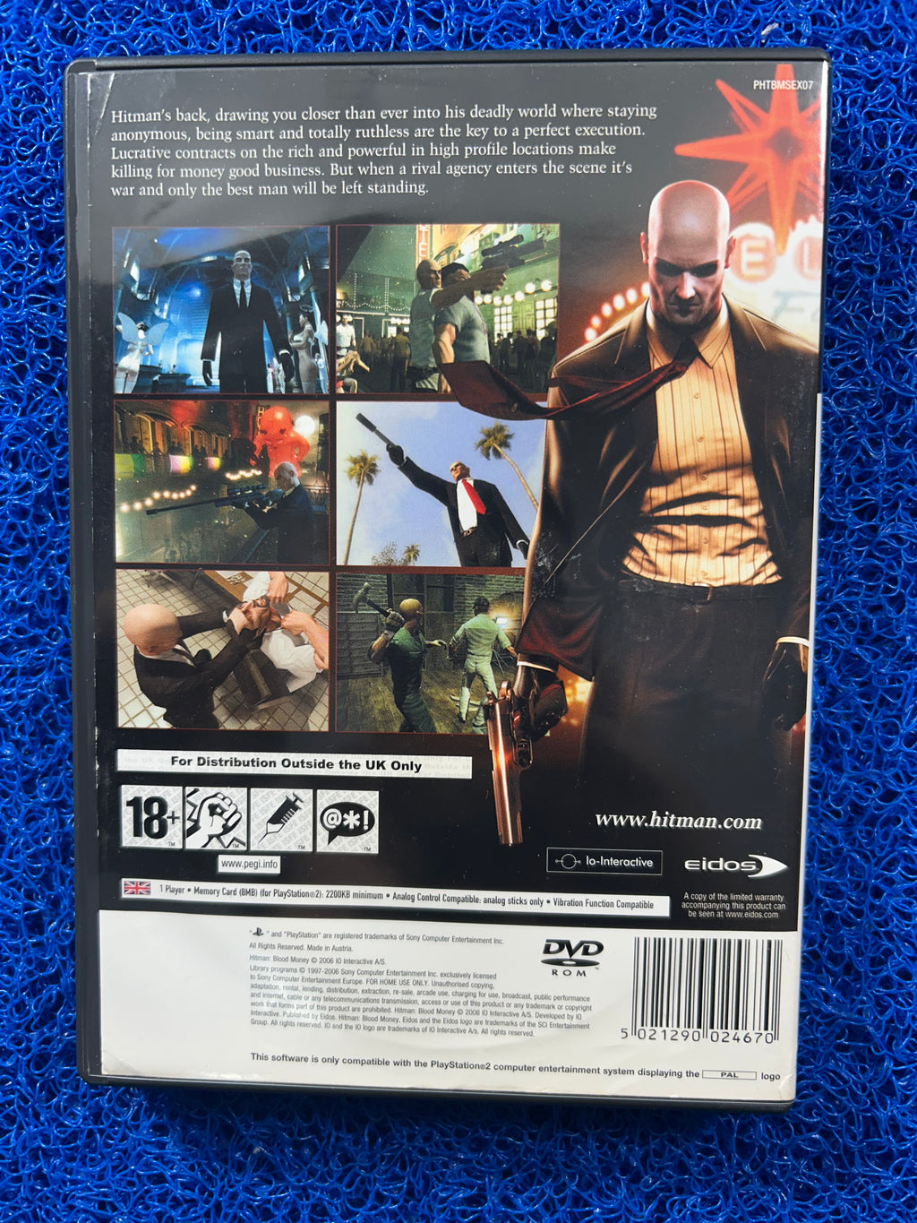 PS2 Hitman Blood money (E)