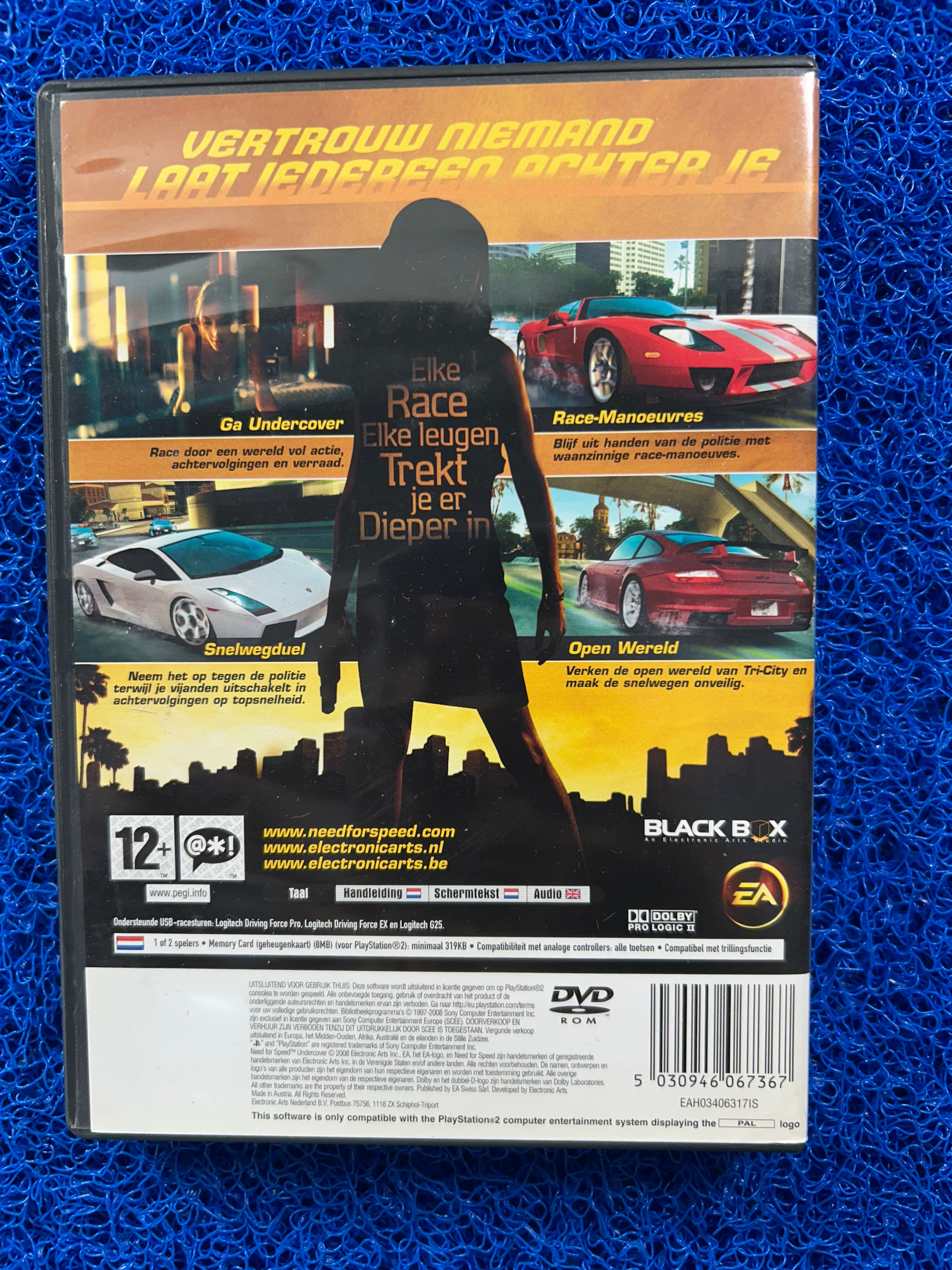 PS2 Need for speed undercover (E)
