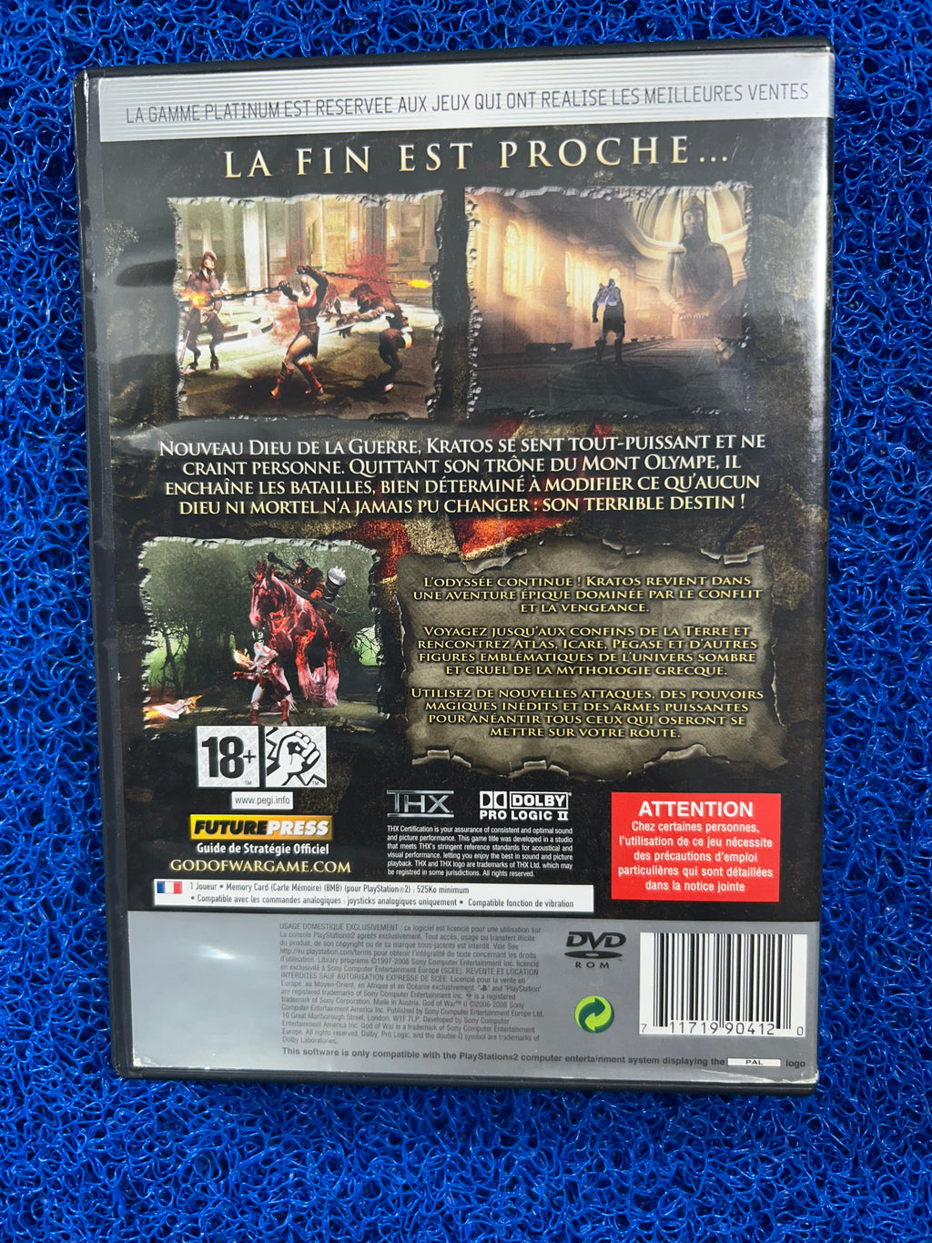 PS2# God of war II (E)