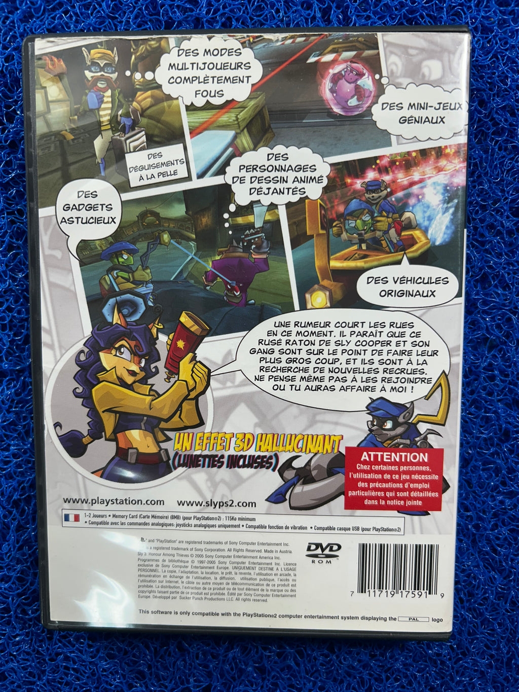 PS2 SLY 3 (E)