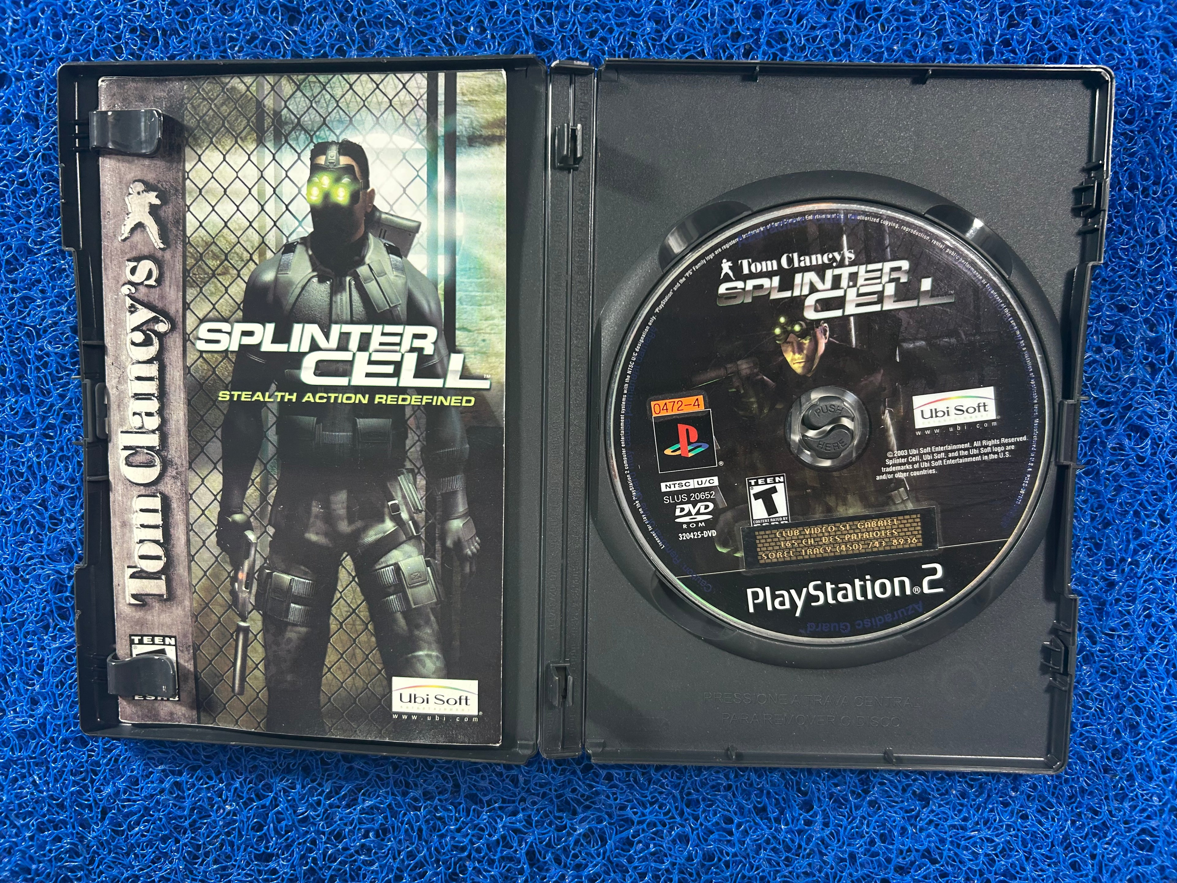 PS2# Splinter cell (A)
