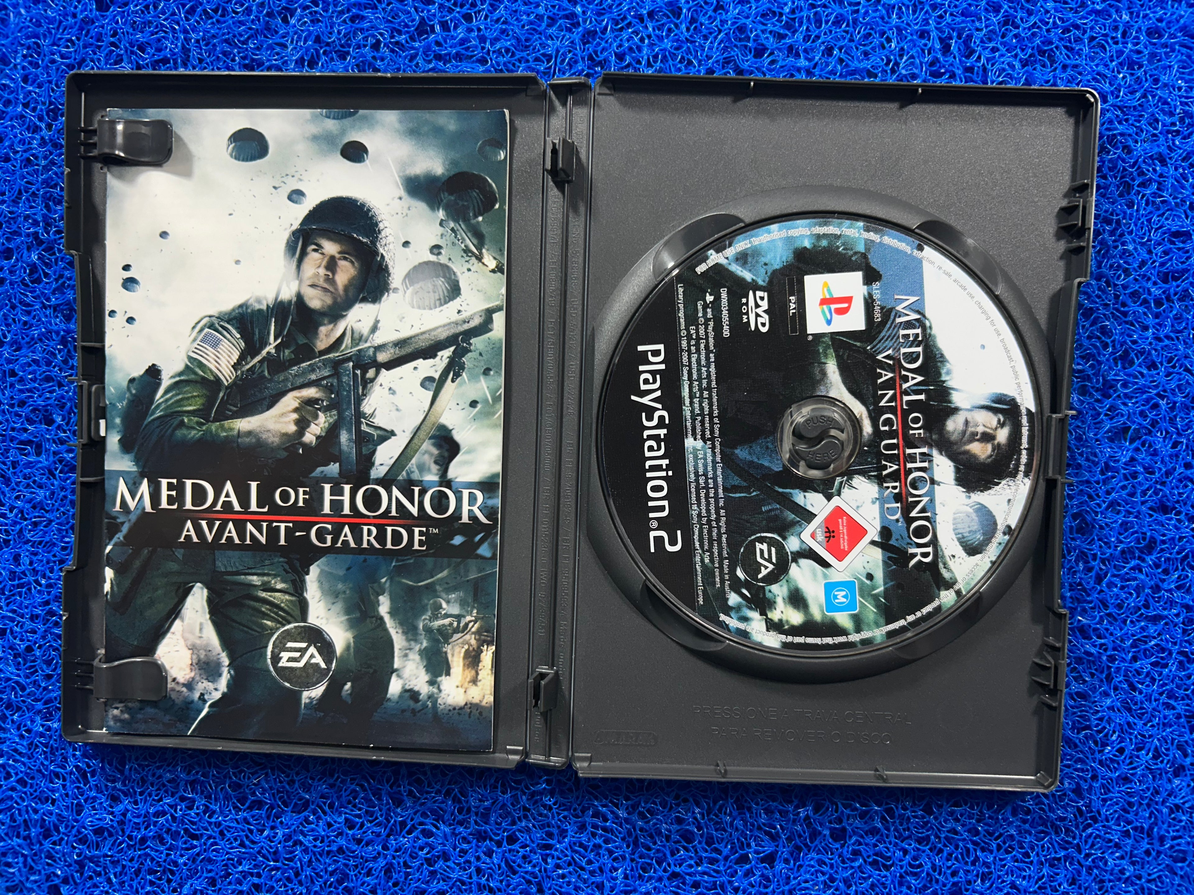 PS2 Medal of honor vanguard (E)
