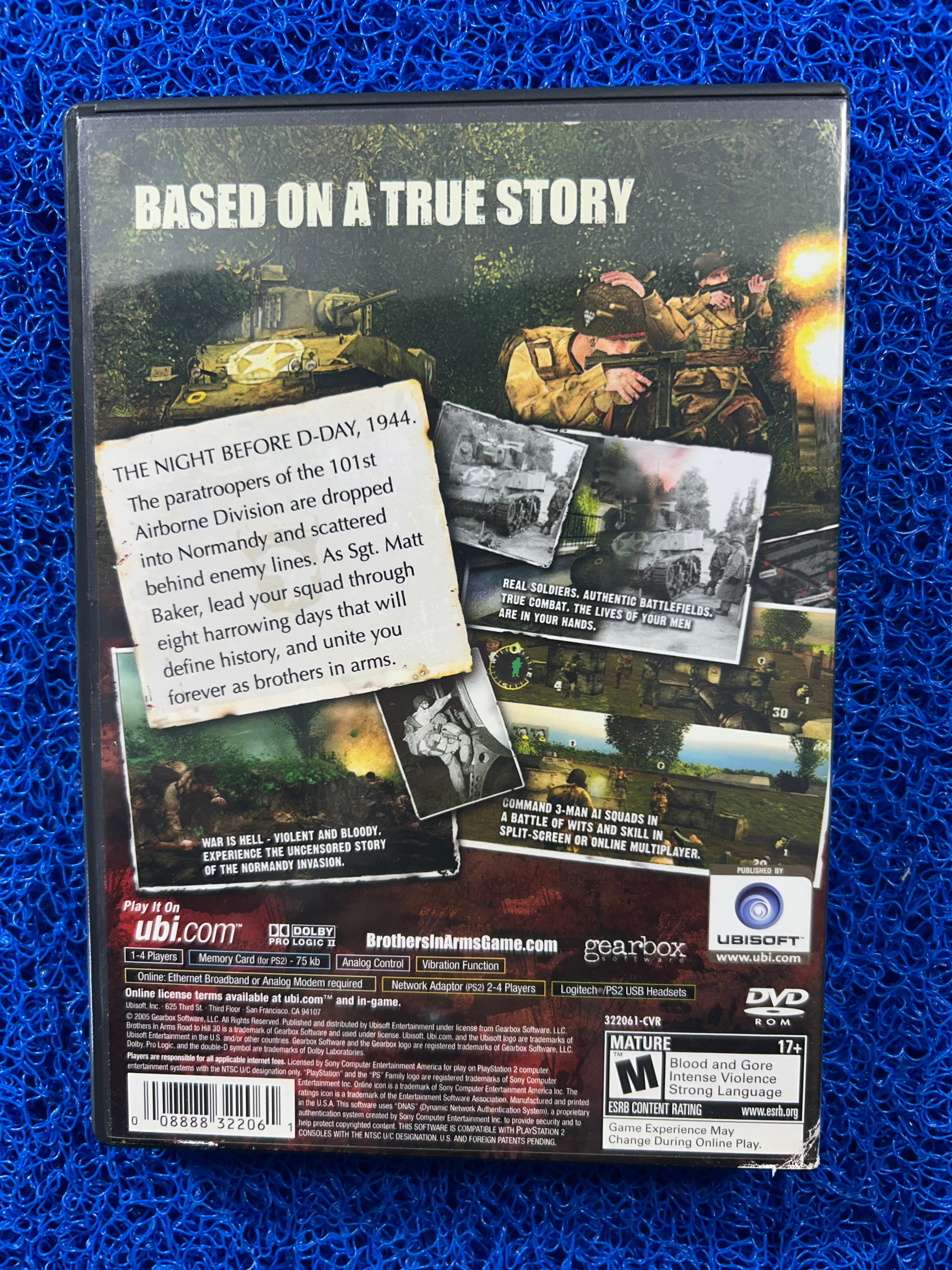 PS2 Brothers in arms road to hill 30 (A)