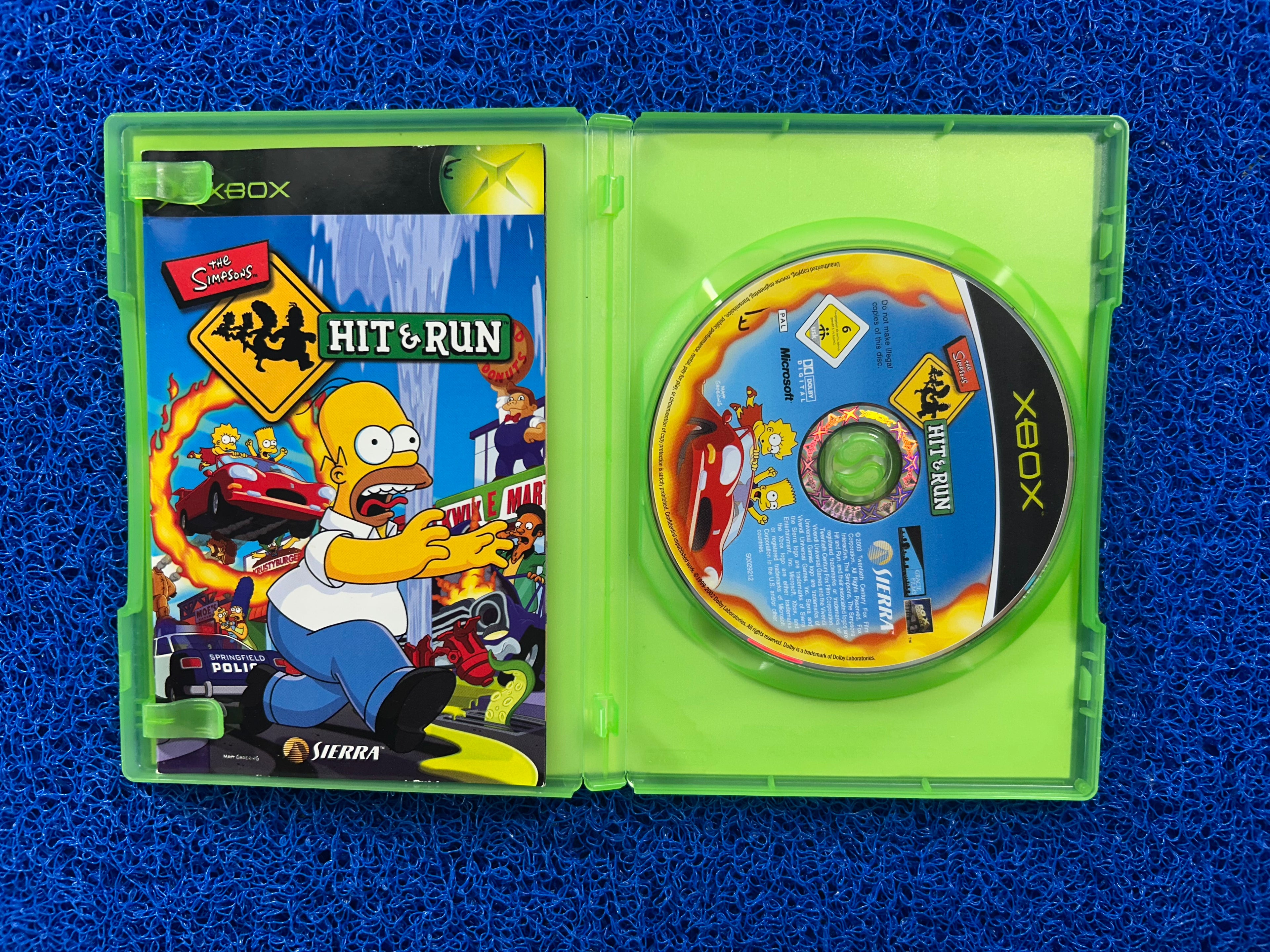 XBOX The Simpsons hit & run (E)