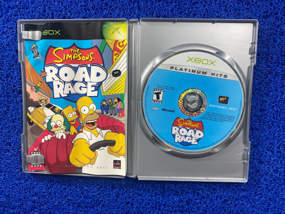 XBOX# The Simpsons road rage (A)