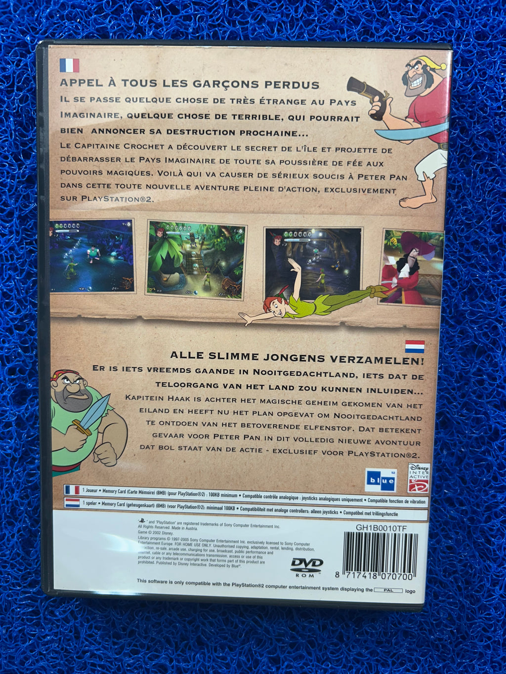 PS2 Peter pan the legend of never land (E)