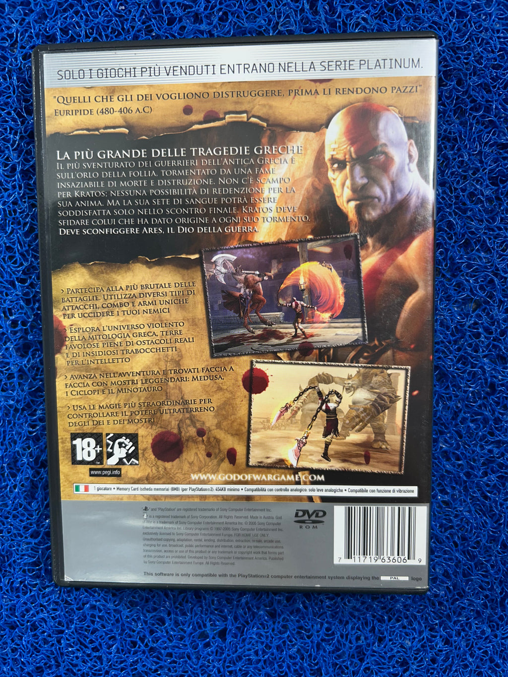 PS2# God of war (E)
