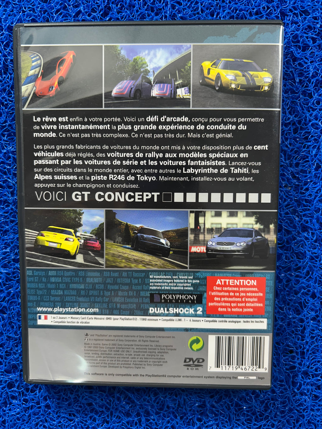 PS2 Gran turismo 2002 Tokyo (E)
