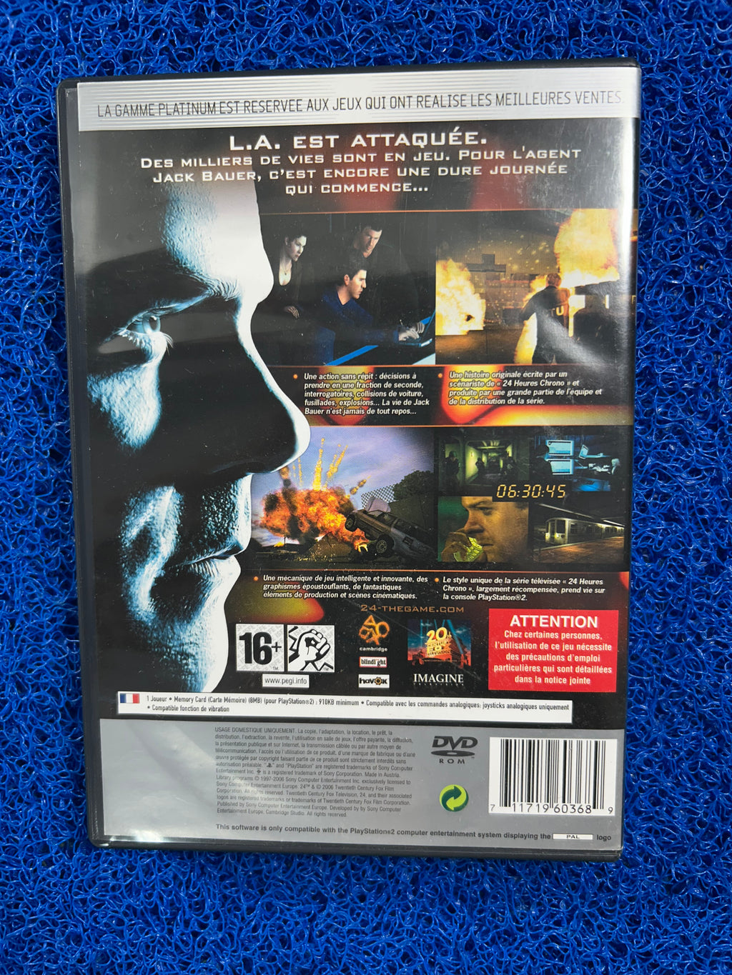 PS2# 24 The game (E)