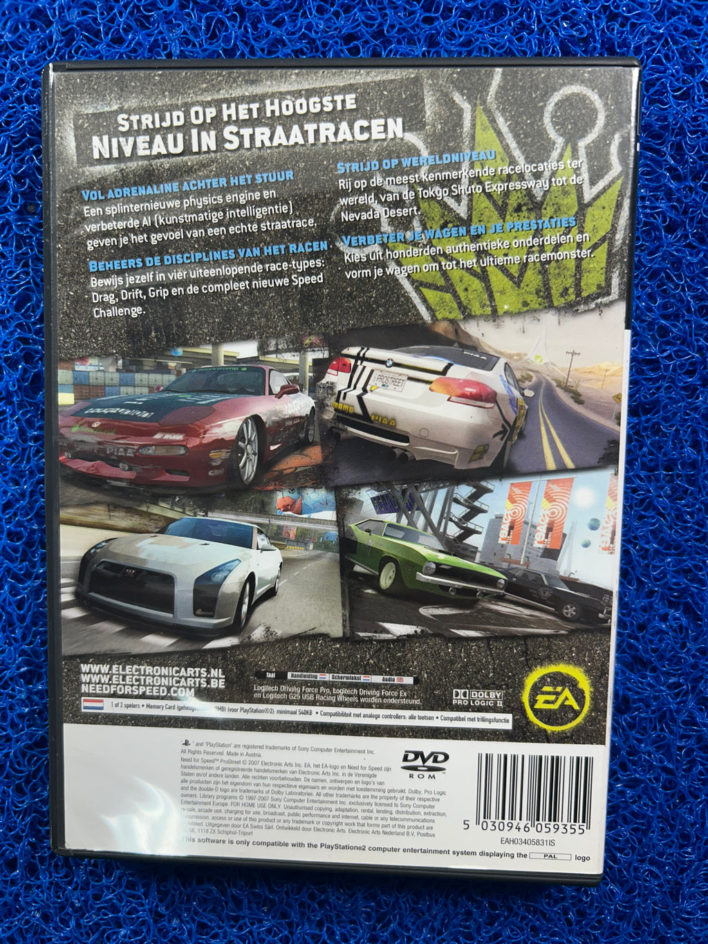 PS2 Need for speed pro street (E)