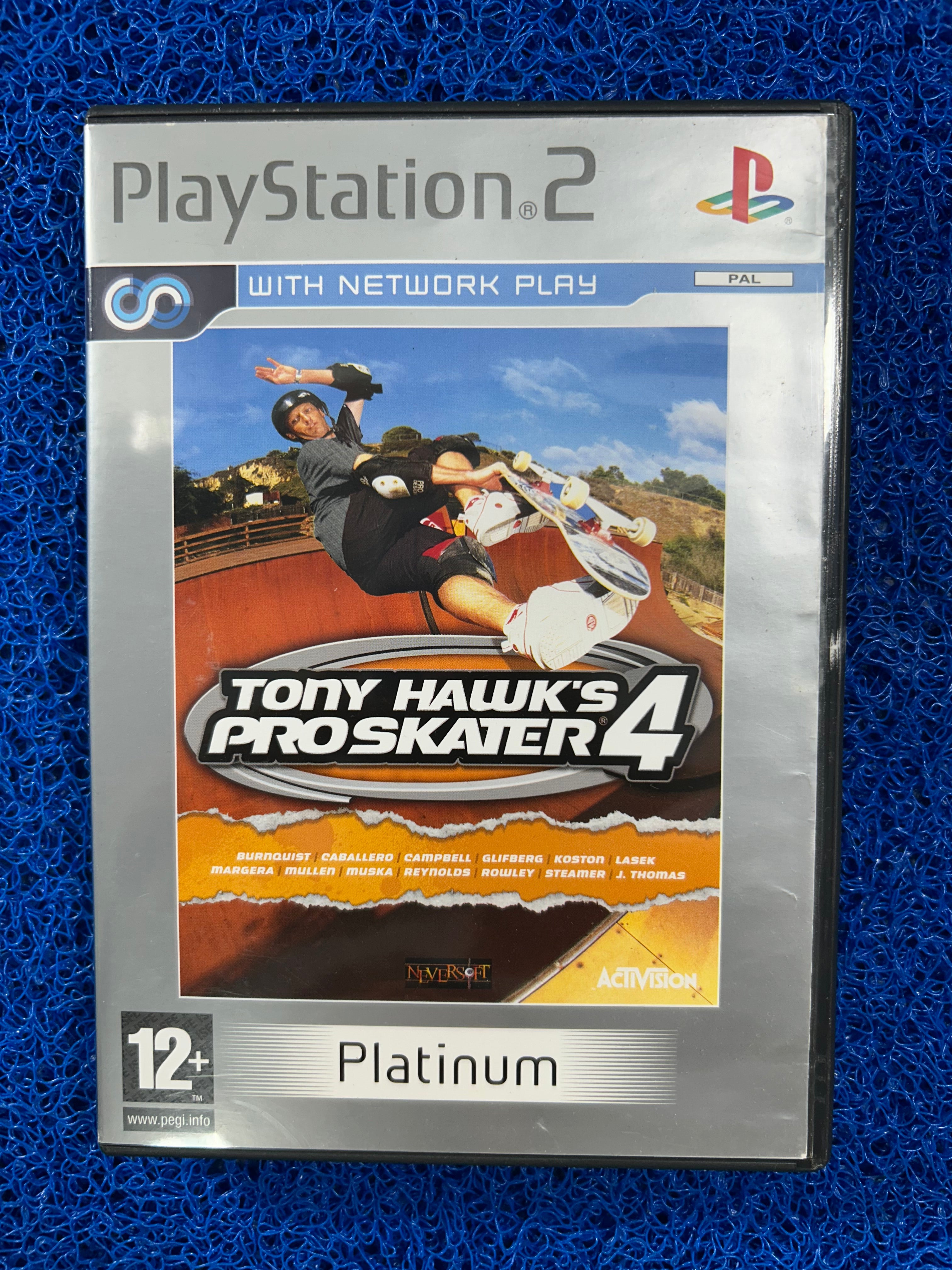 PS2# Tony hawk 4 (E)