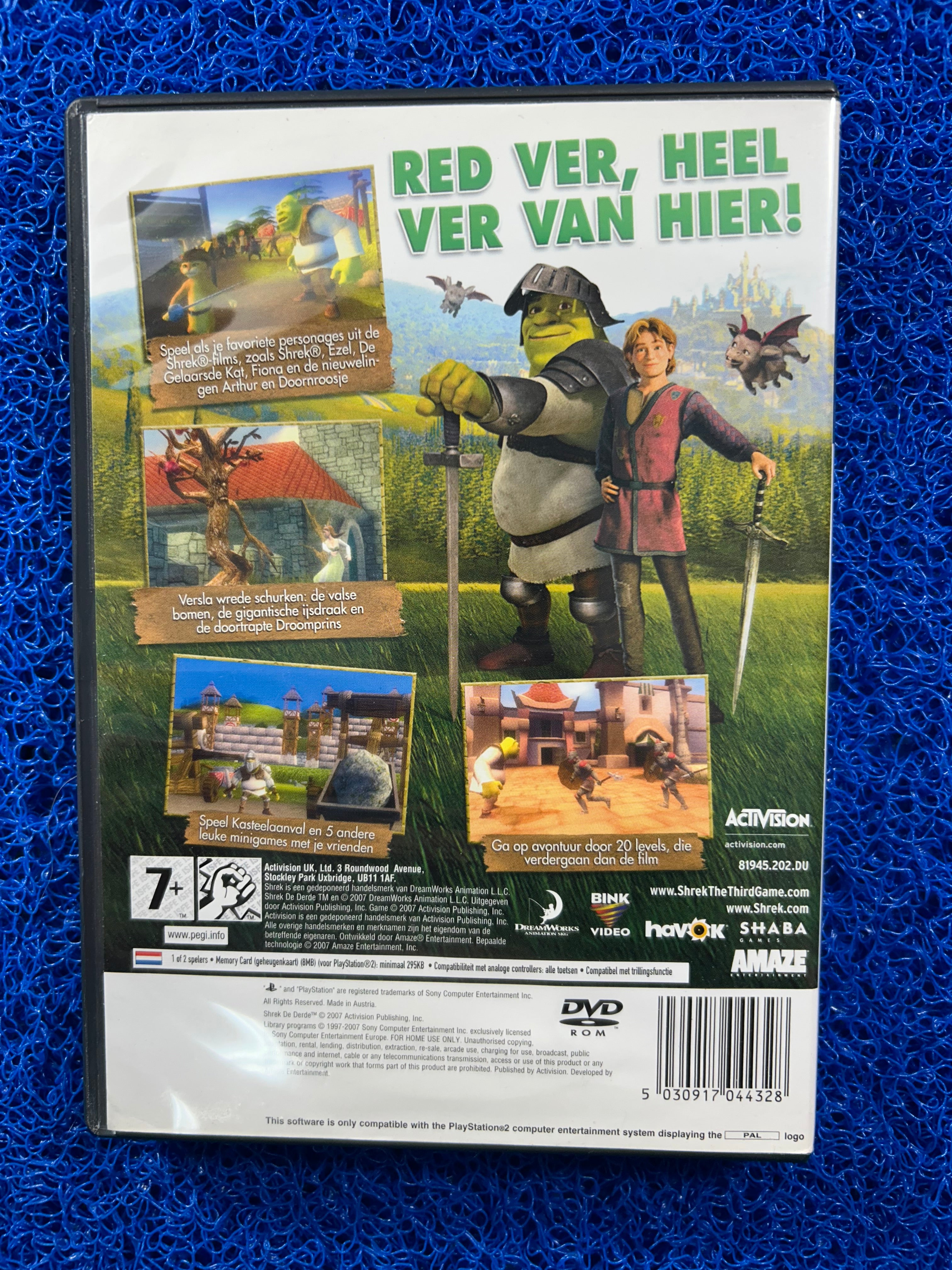 PS2 Shrek the third (E)