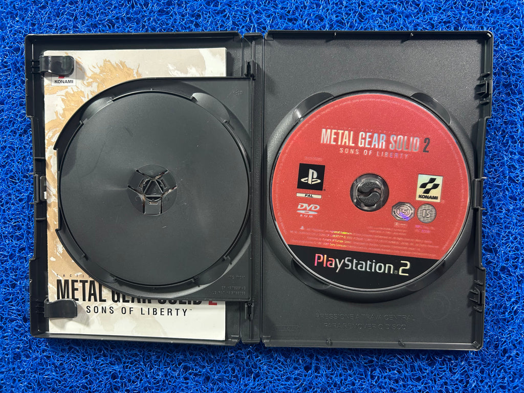 PS2 Metal gear solid 2 (E)