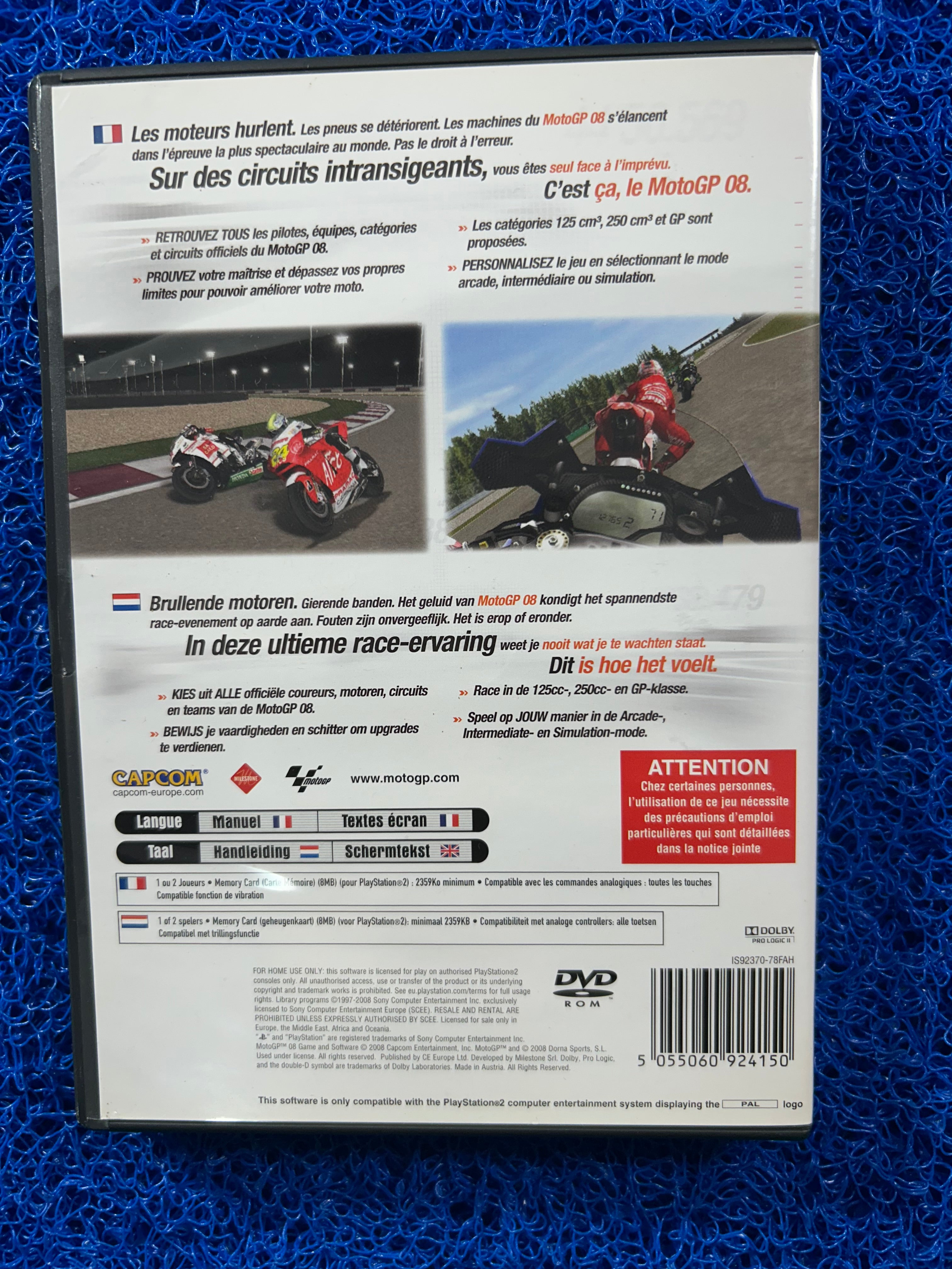 PS2 Motogp 08 (E)