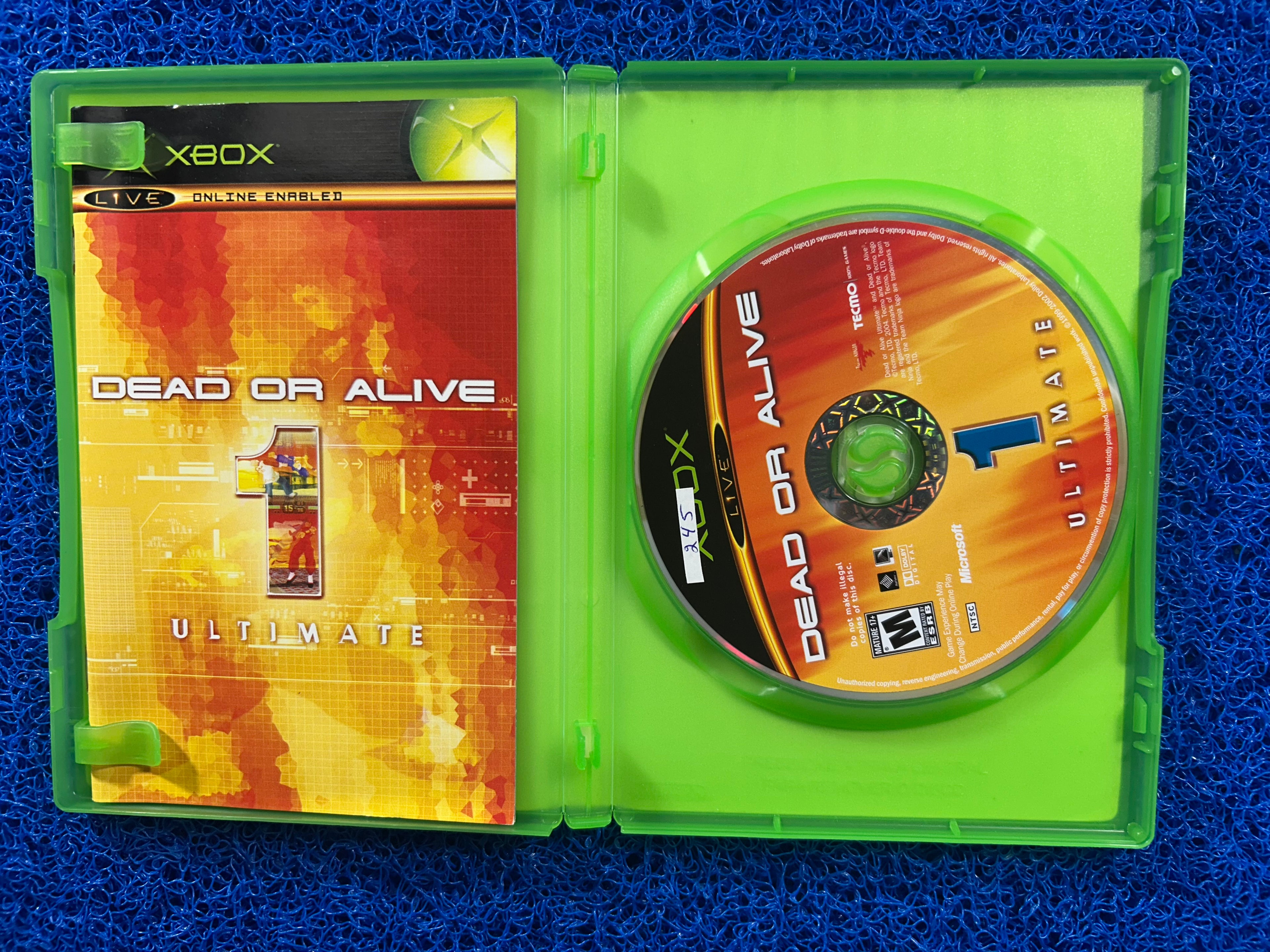 XBOX Dead or alive 1 (A)