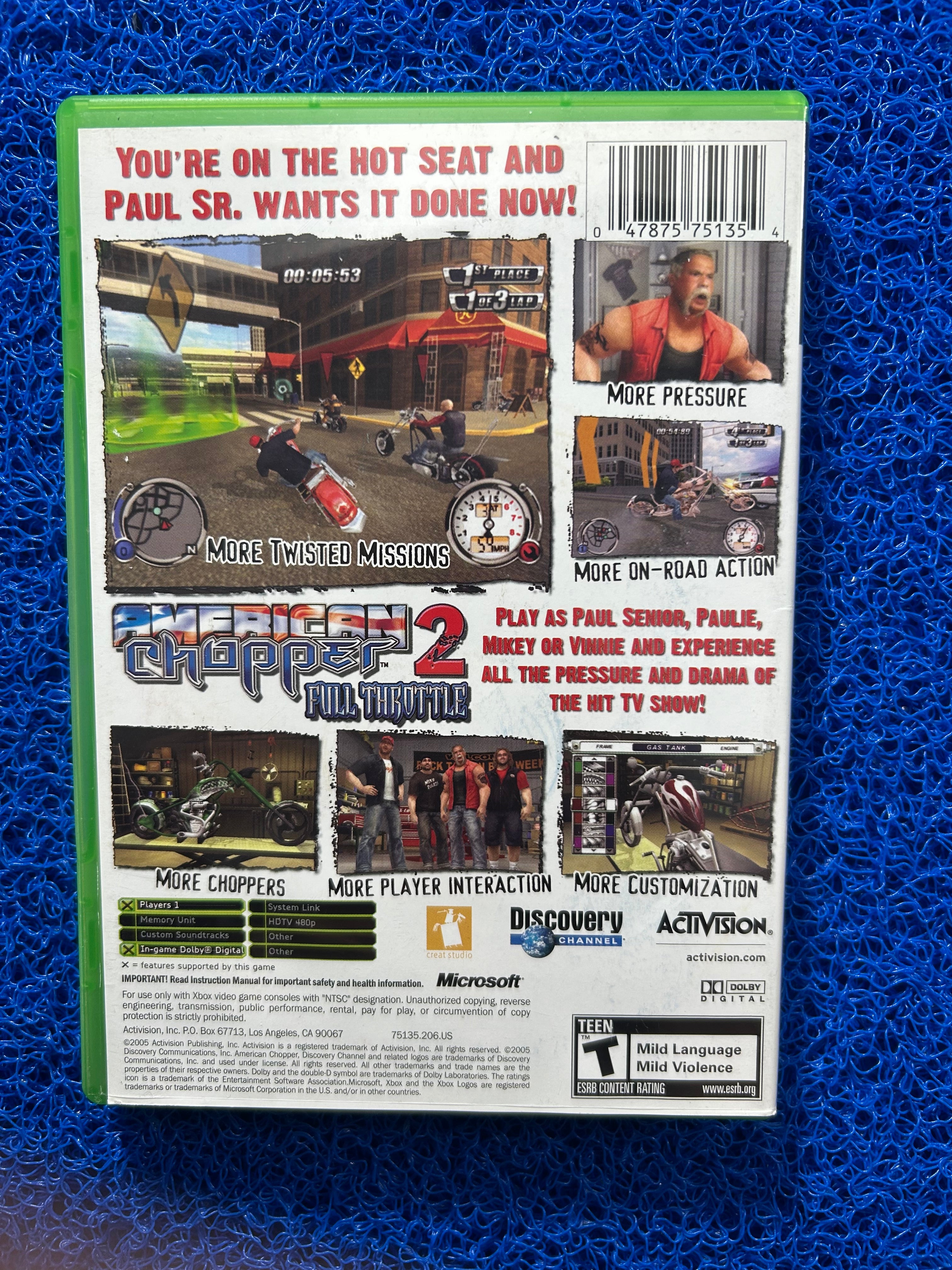 XBOX American chopper 2 (A)
