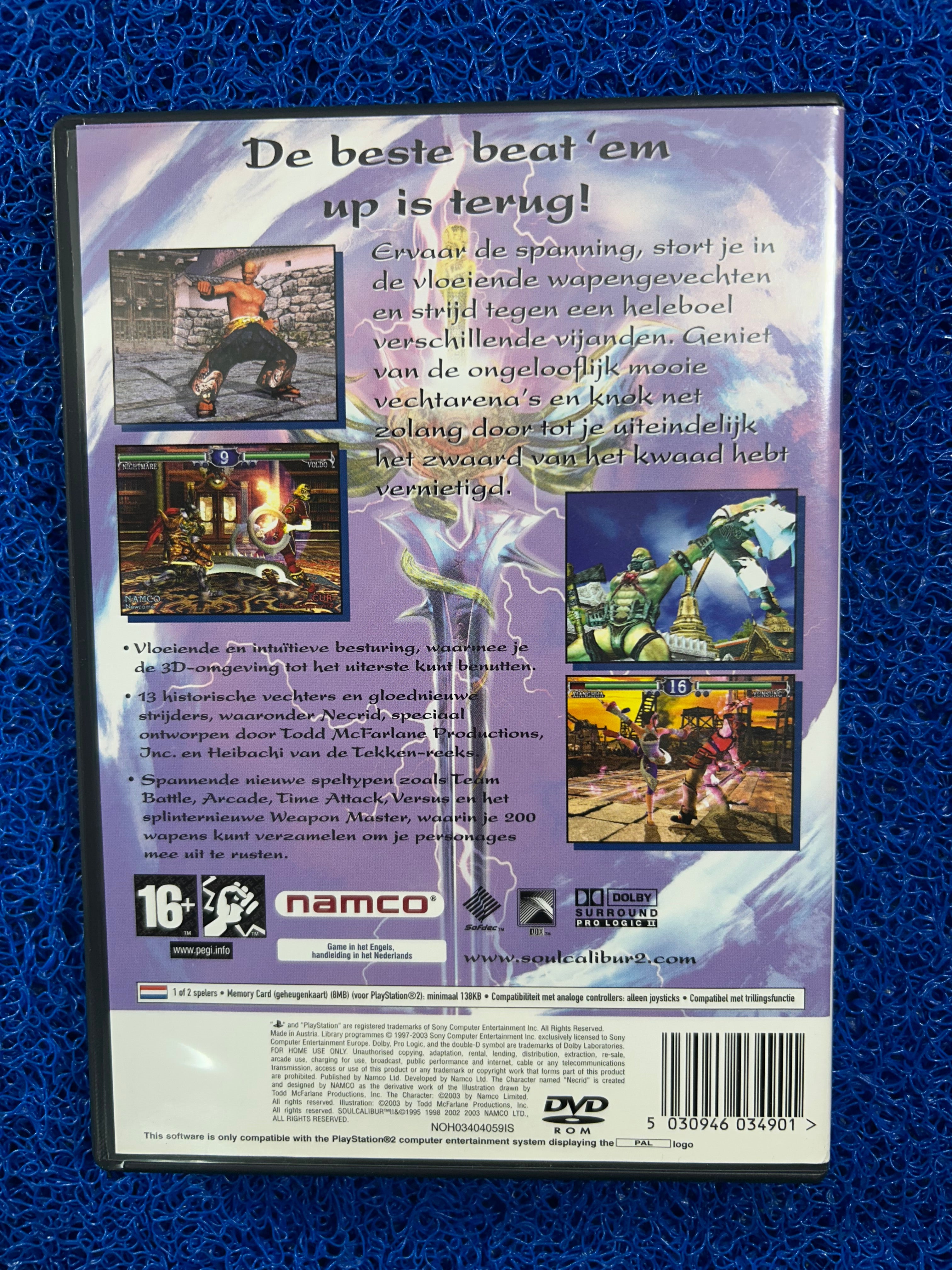 PS2# Soulcalibur II (E)