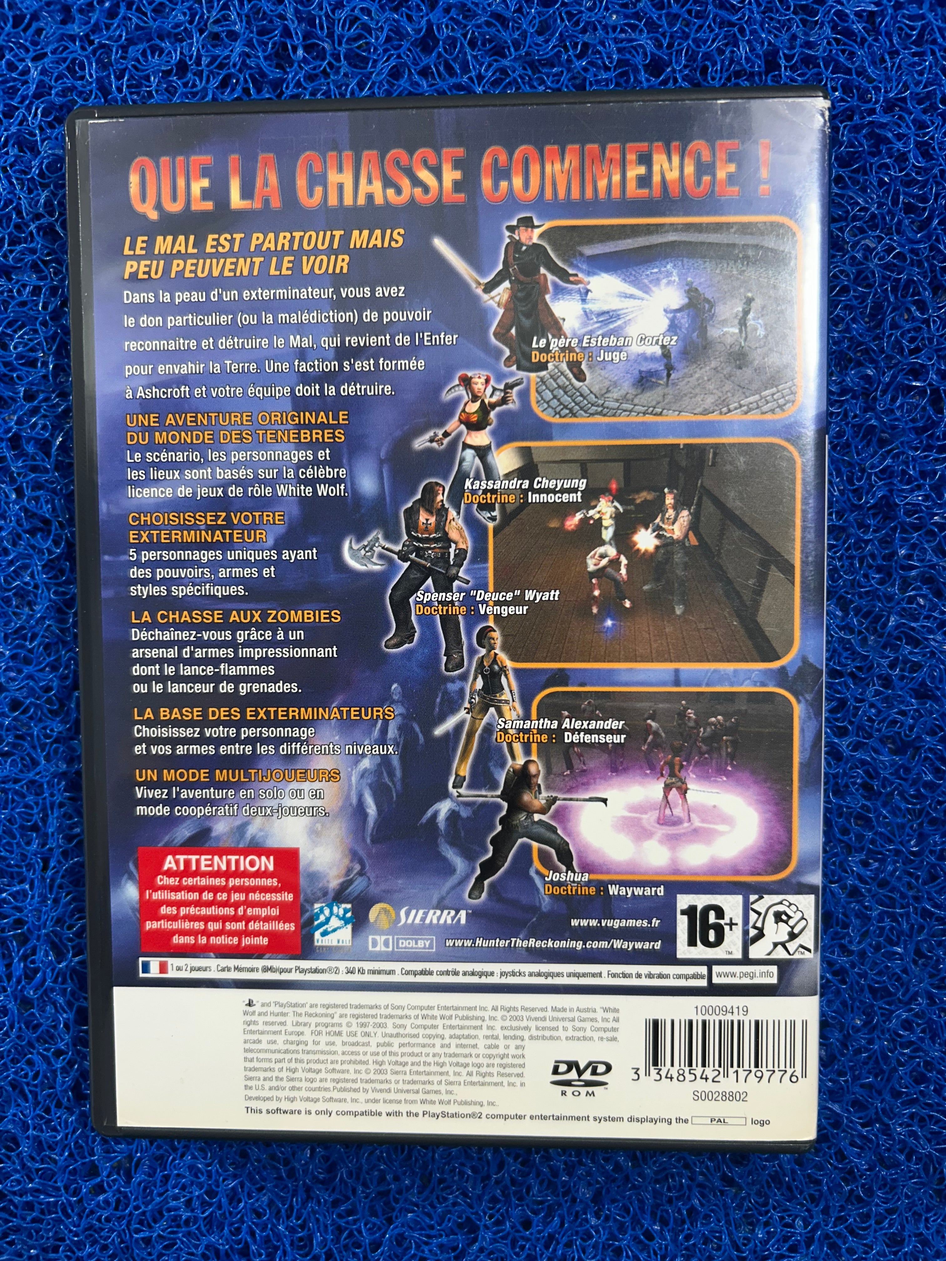PS2# Hunter the reckoning wayward (E)