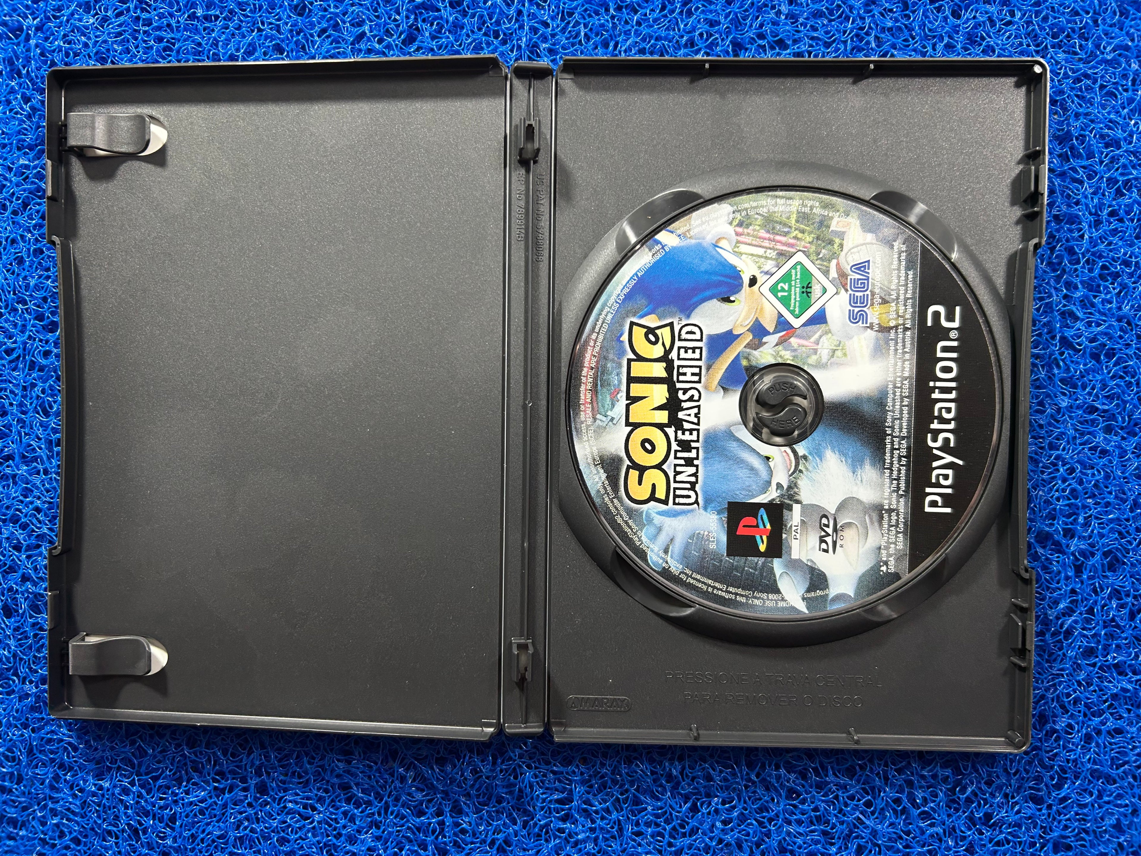 PS2 Sonic unleashed (E)
