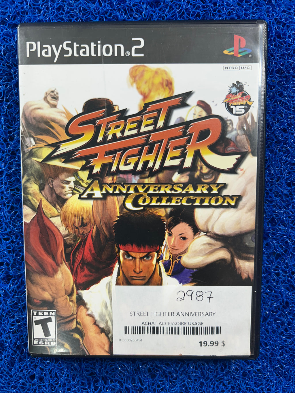 PS2 Street fighter Anniversary collection (A)