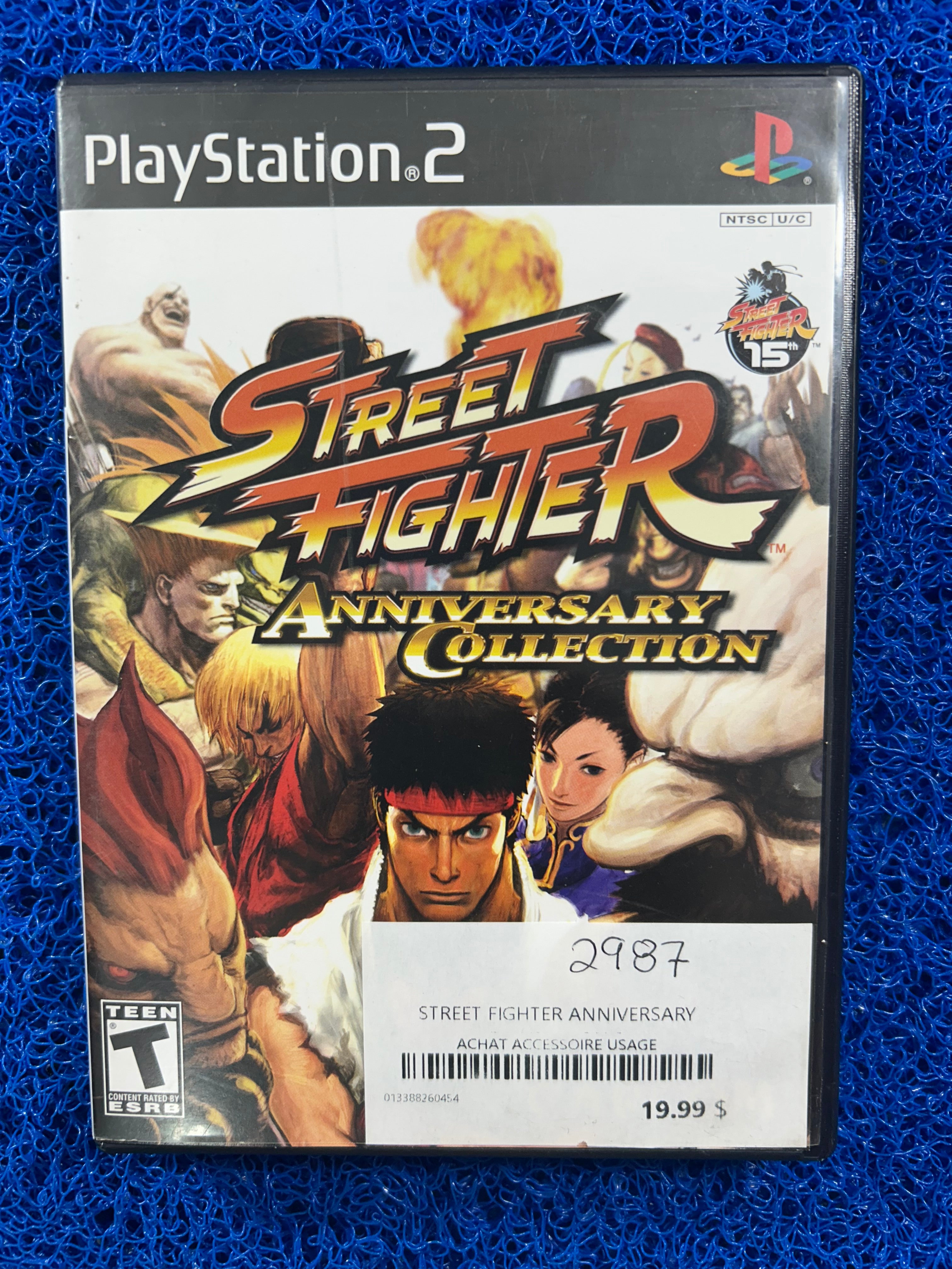 PS2 Street fighter Anniversary collection (A)