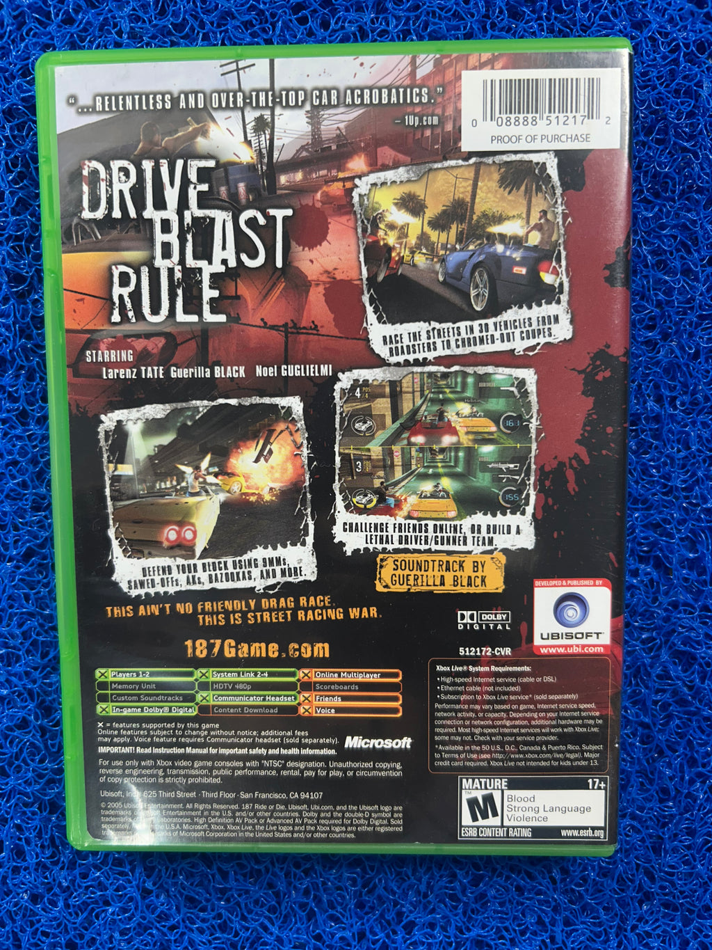 XBOX 187 Ride or die (A)
