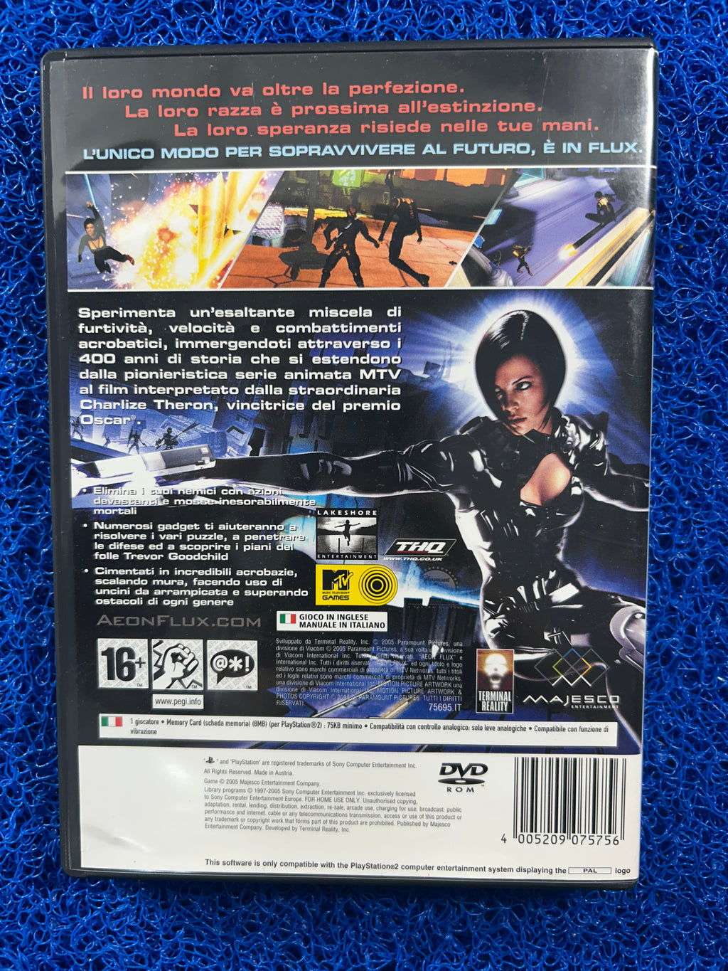 PS2 Aeon flux (E)