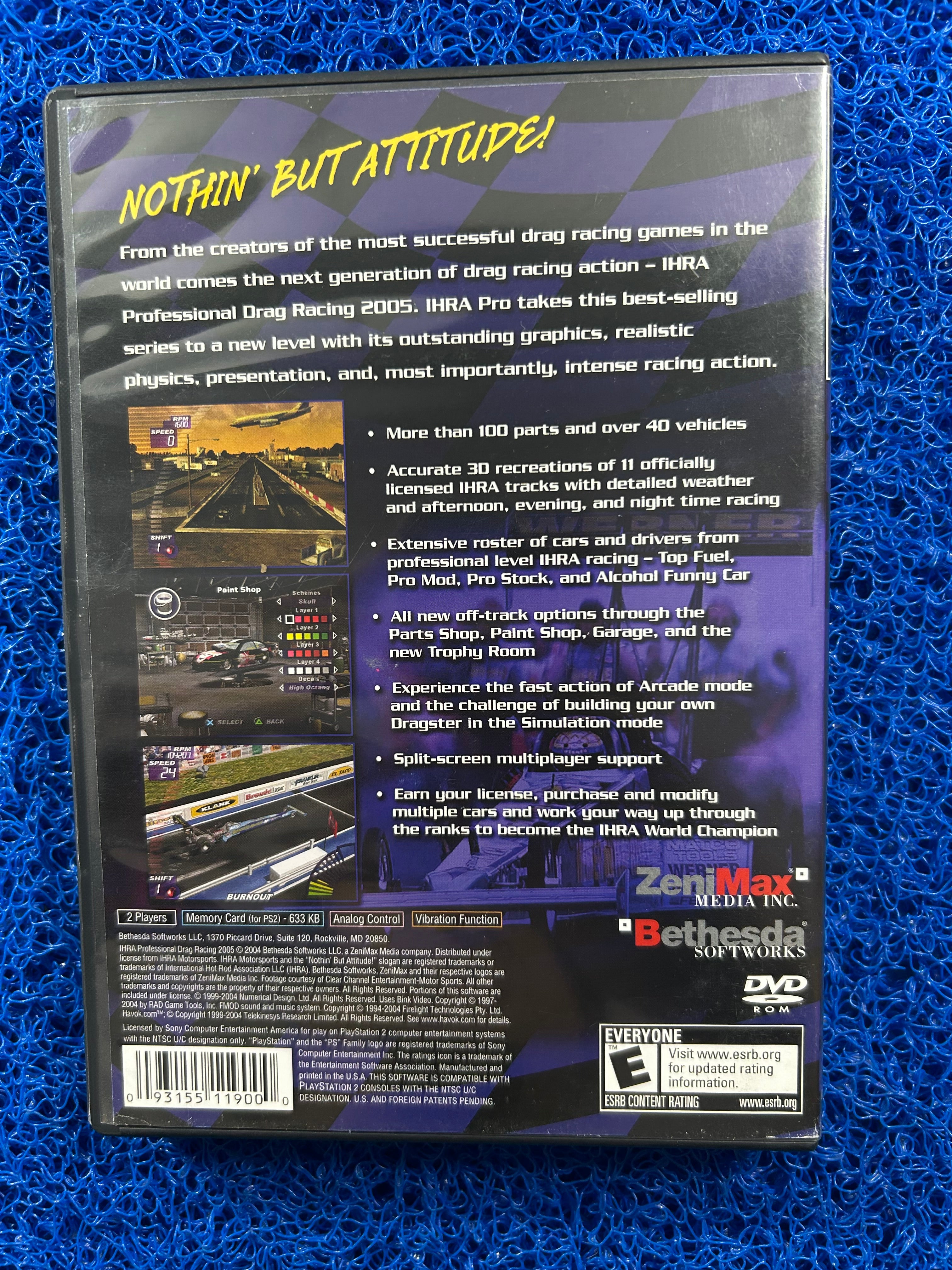 PS2 Professional Drag racing 2005 (A)