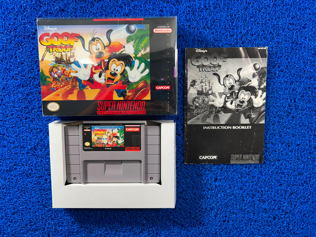 SNES Box Goof troop (A)