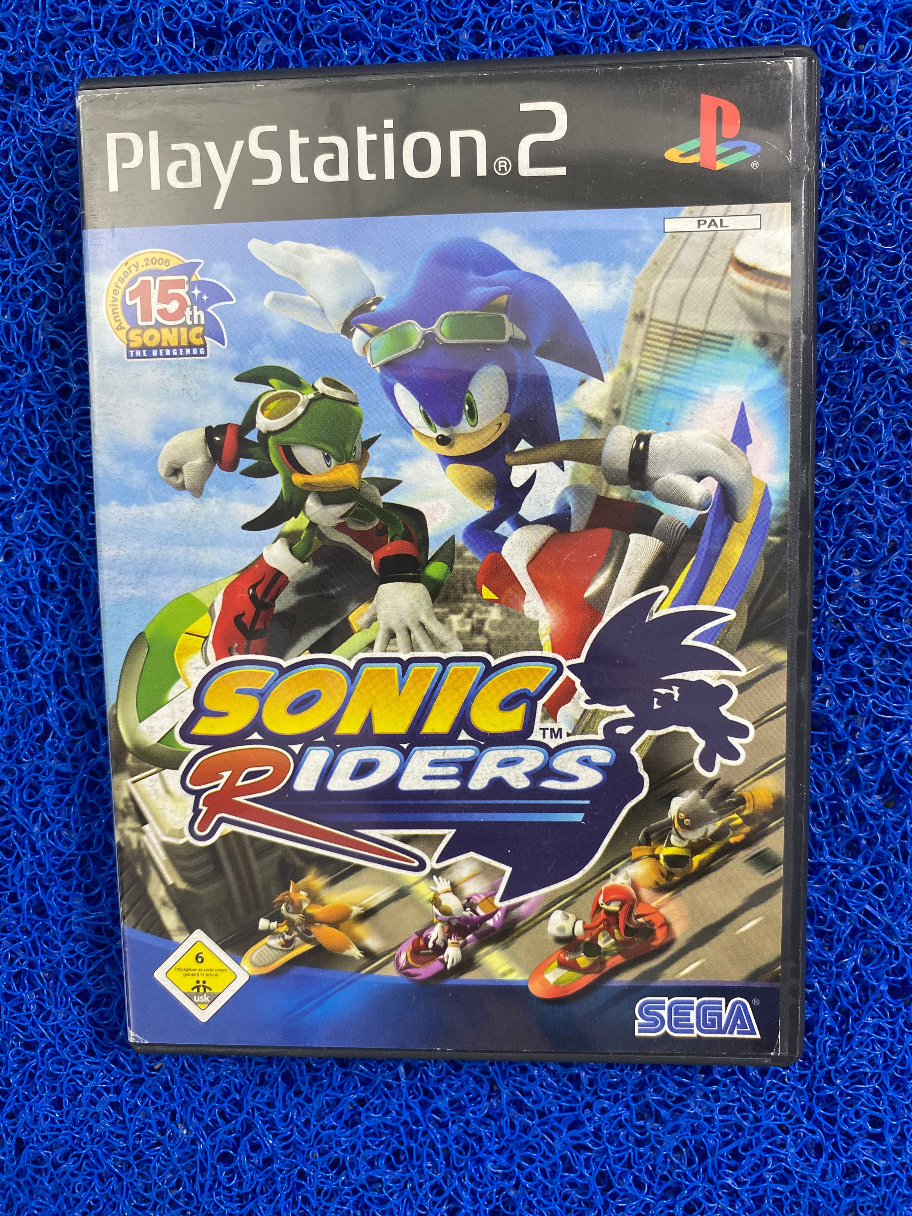 PS2# Sonic riders (E)