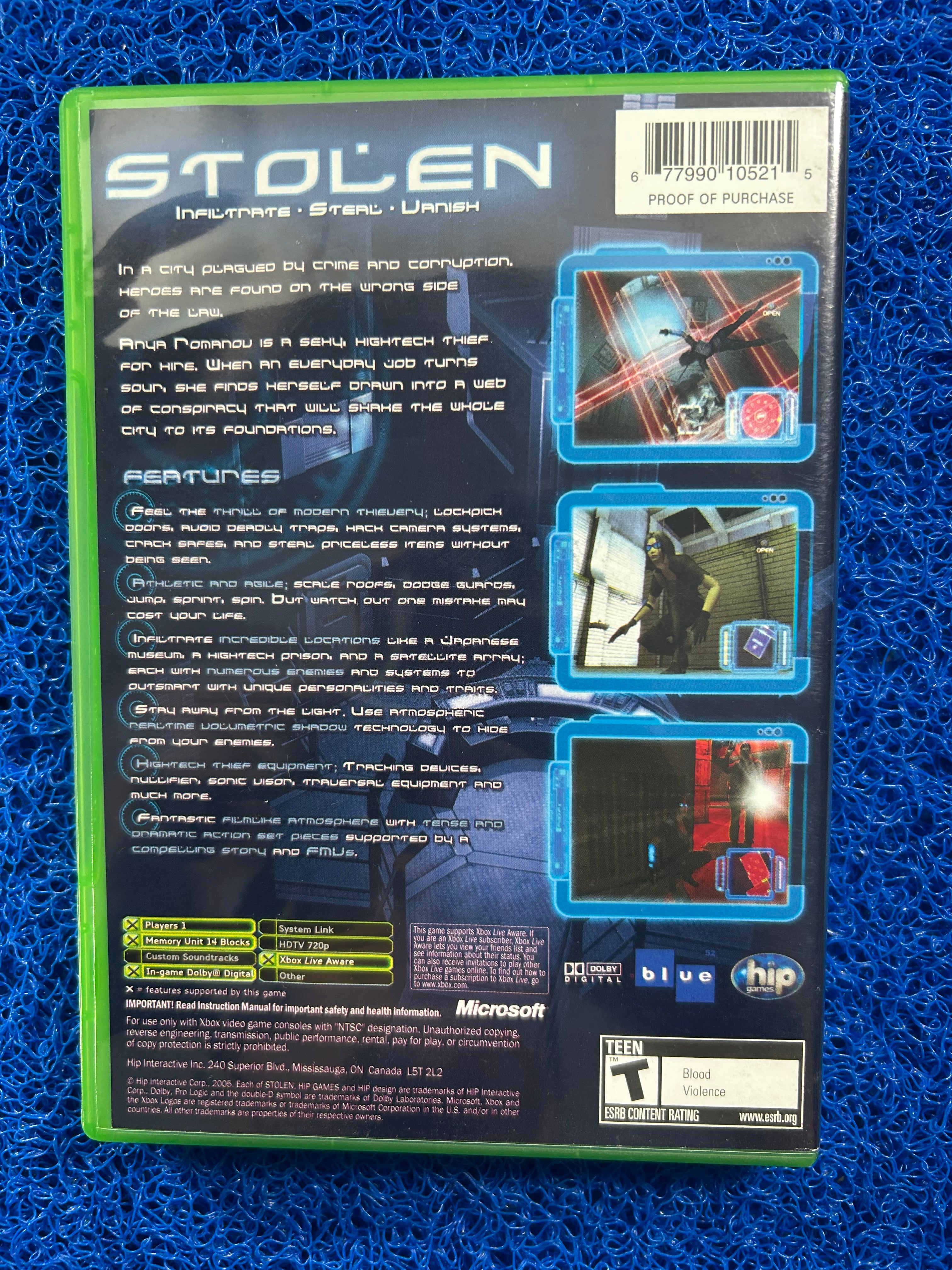 XBOX Stolen (A)