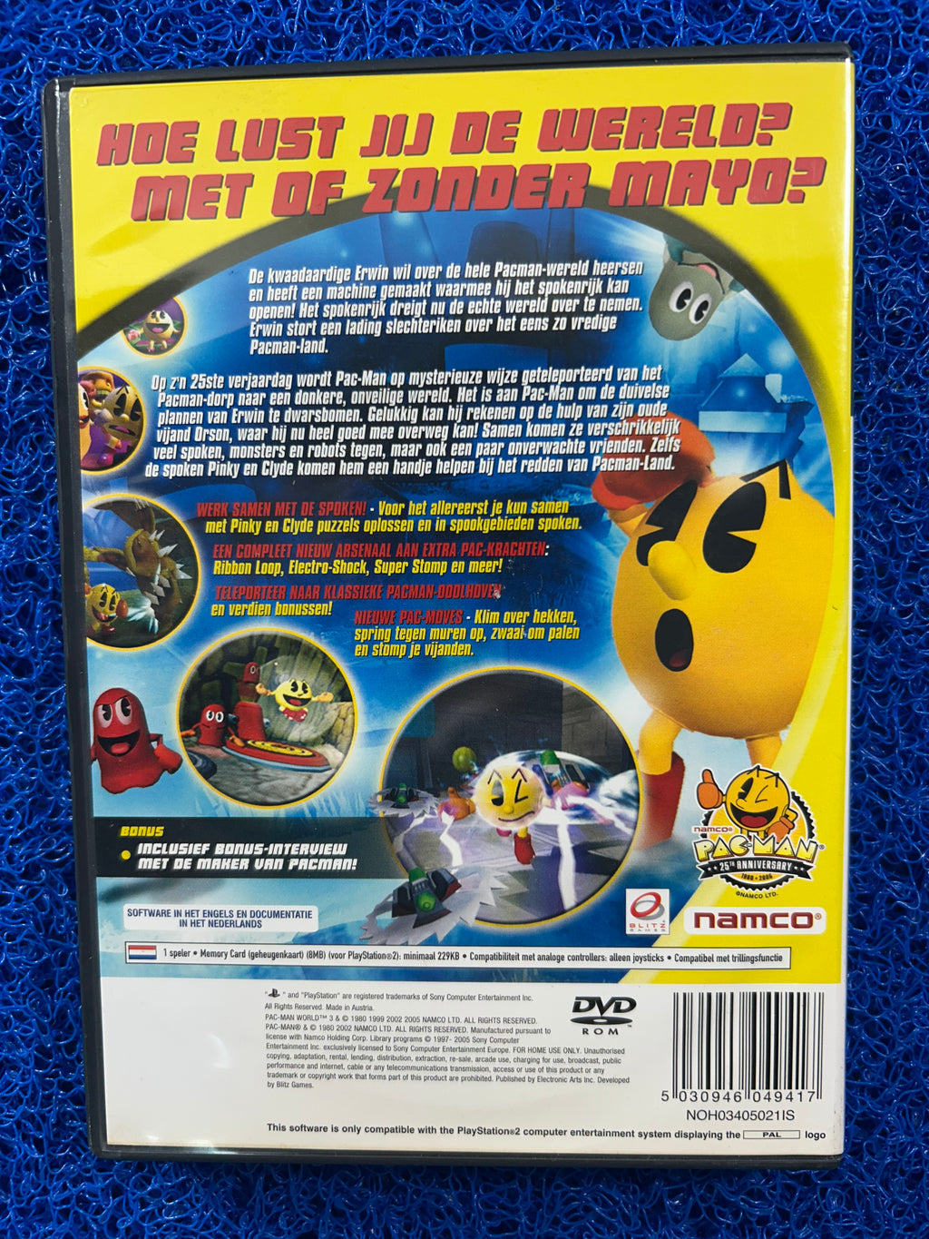 PS2 Pac man world 3 (E)